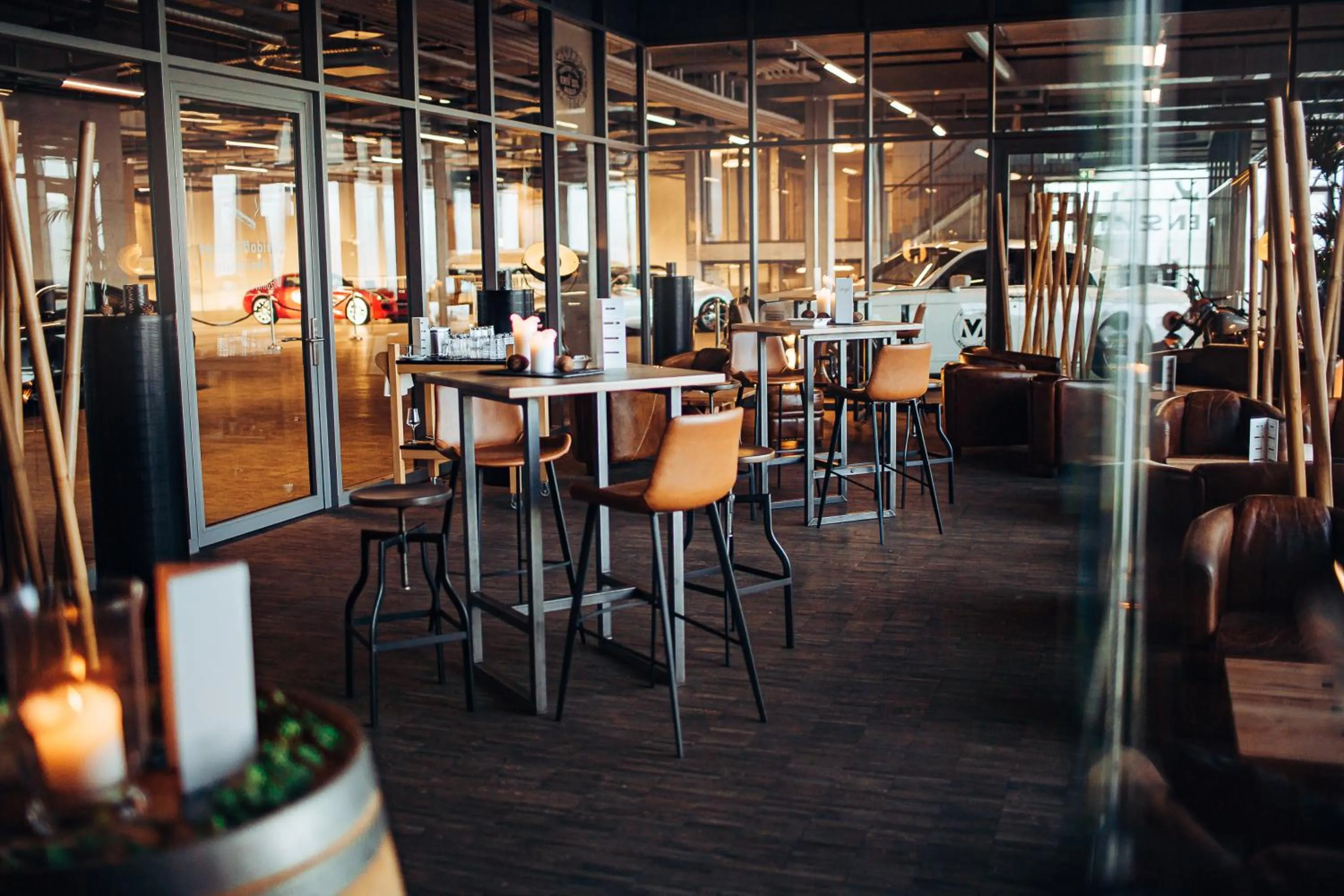 Communal lounge/ TV room in Hotel Meilenstein