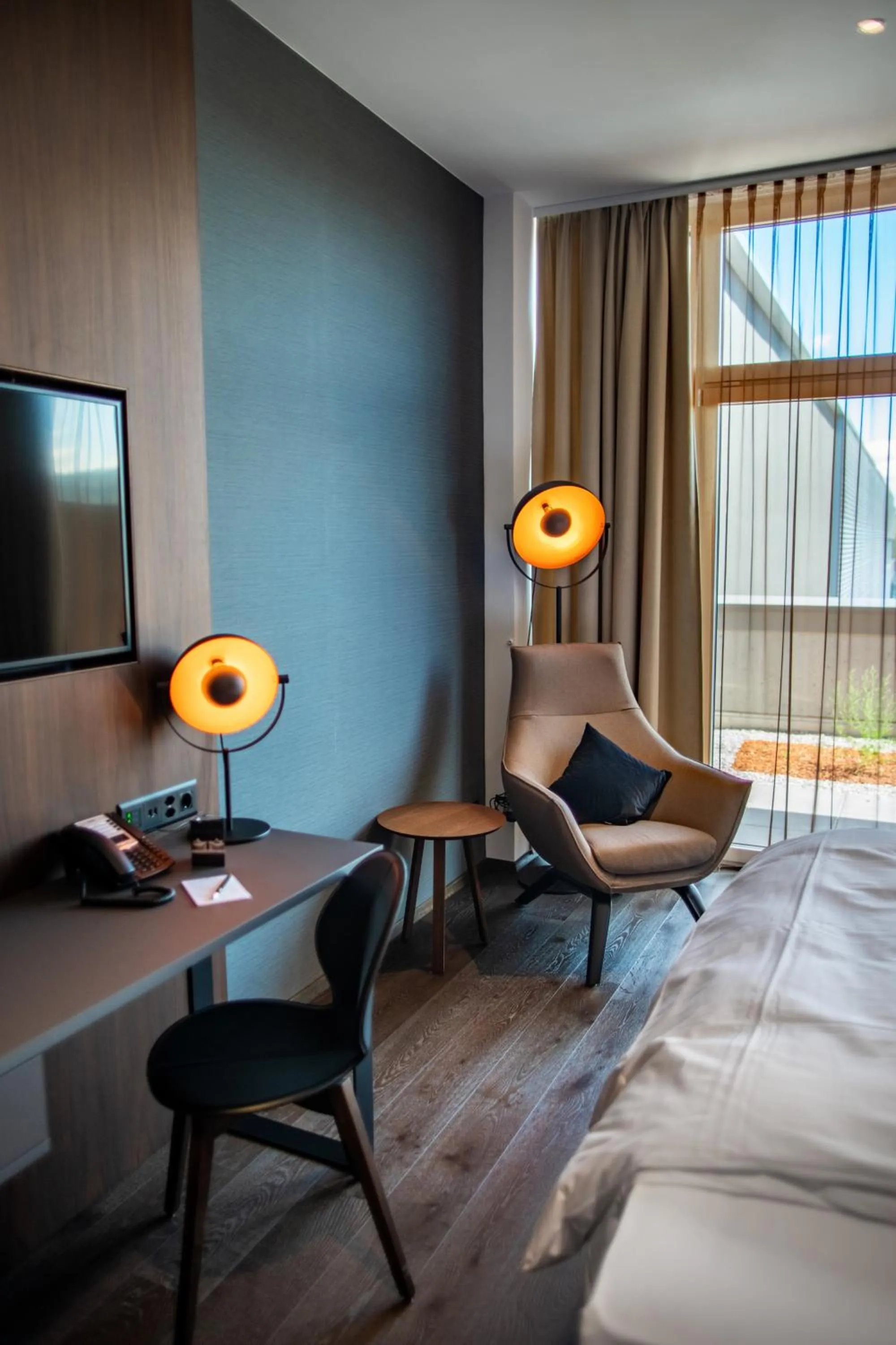 Photo of the whole room, Bed in Hotel Meilenstein