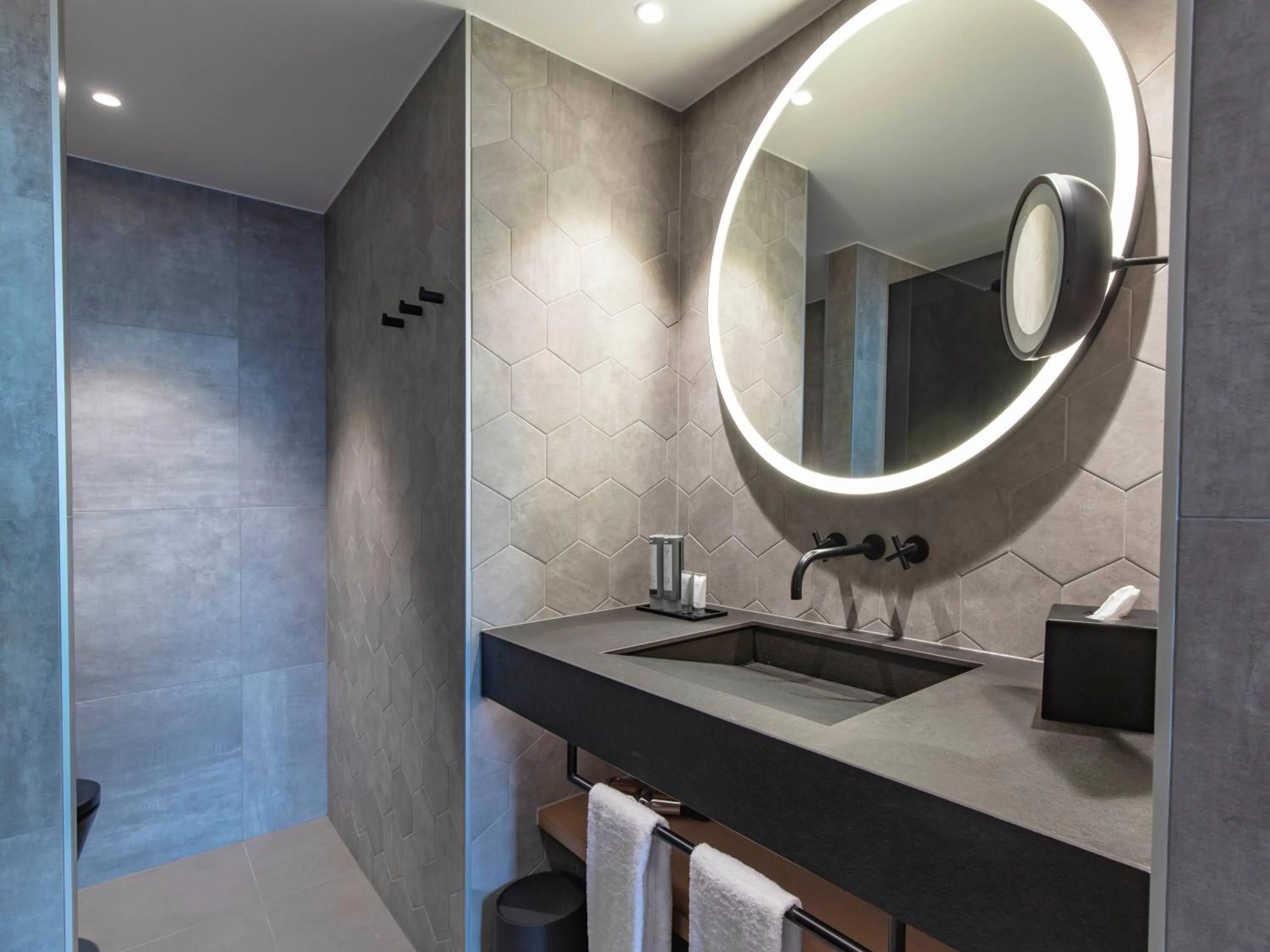 Bathroom in Hotel Meilenstein