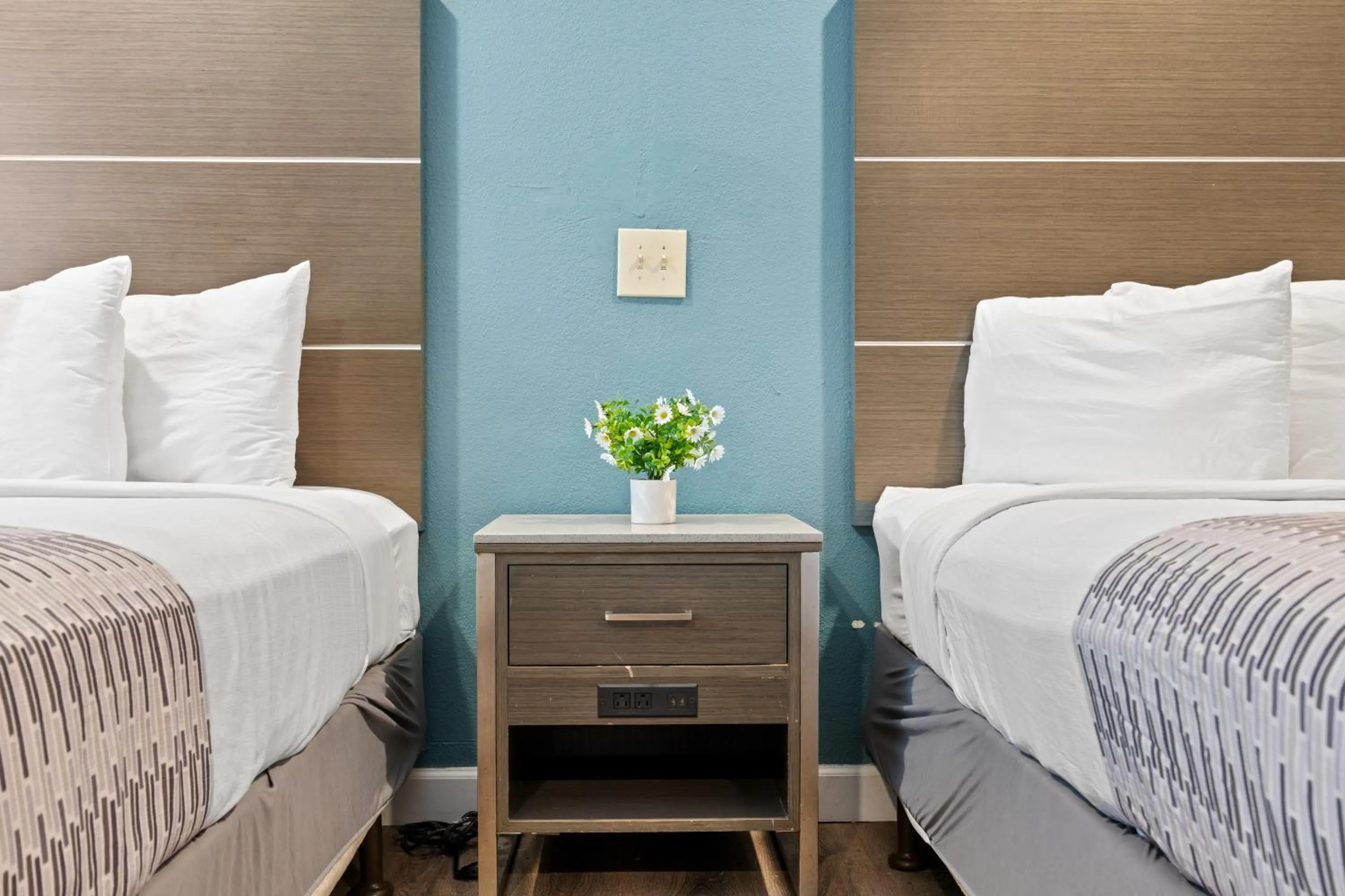 Bed in Hotel Palmeras Chula Vista