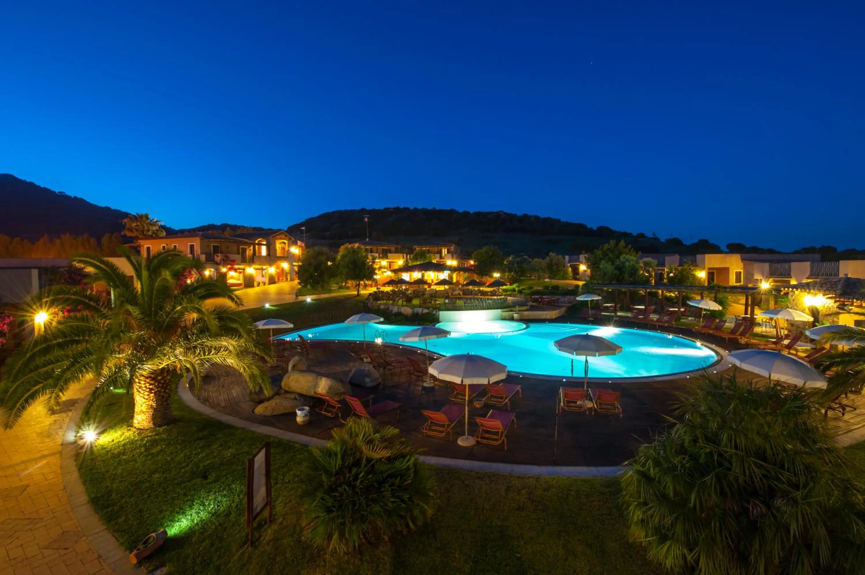 Swimming pool in S'Incantu Resort