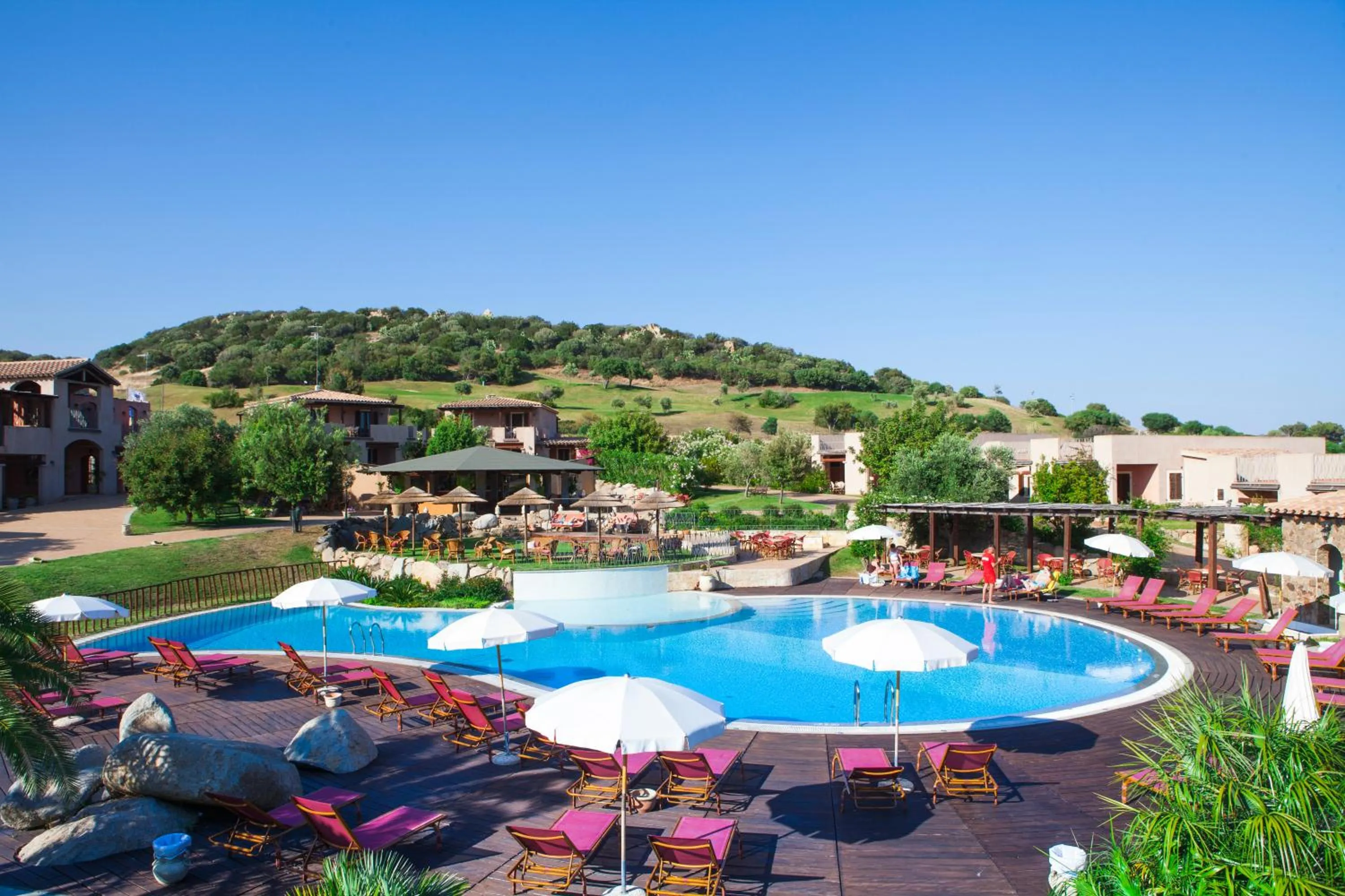 Property building in Residence S'incantu