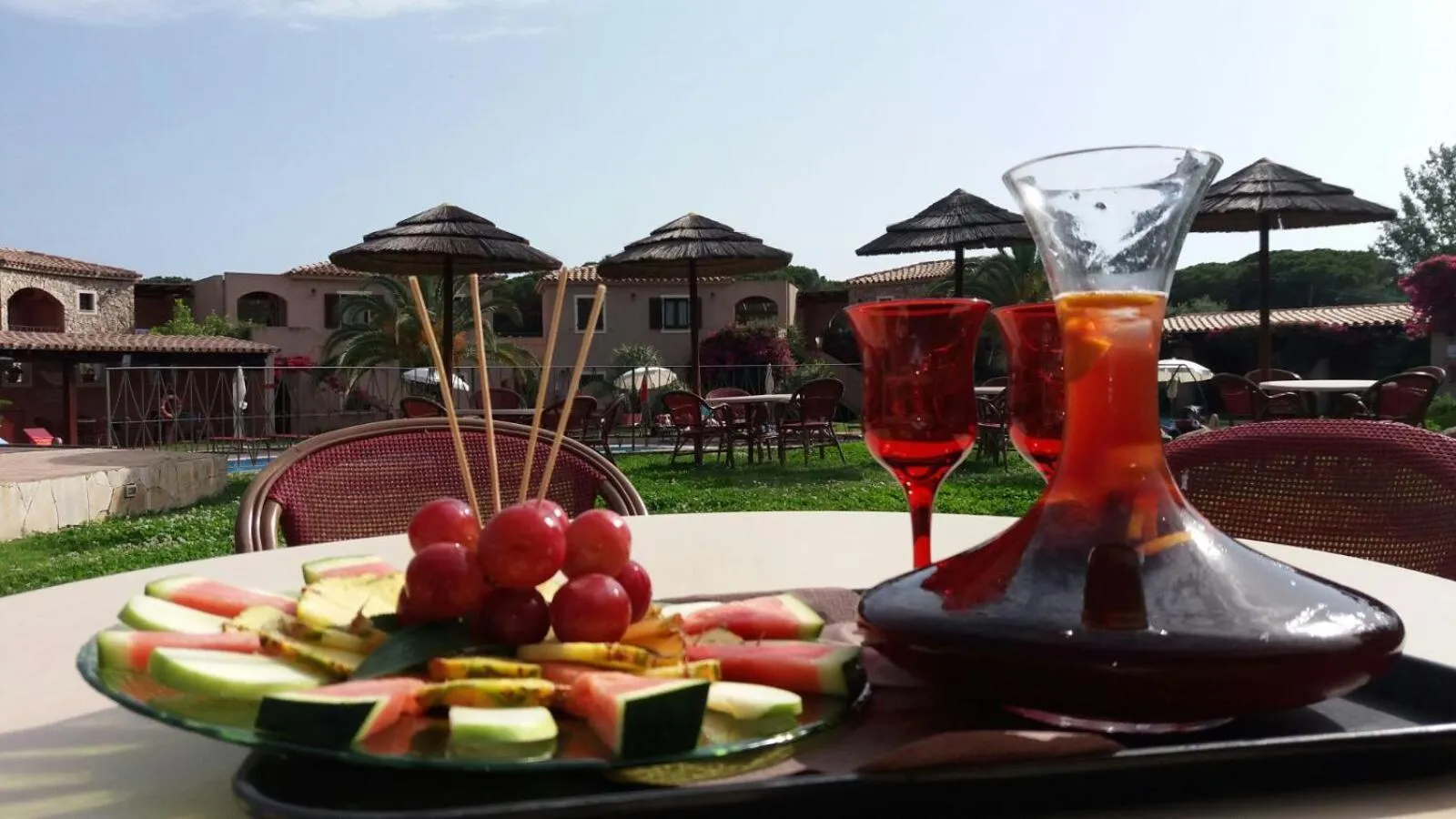 Lounge or bar in Residence S'incantu