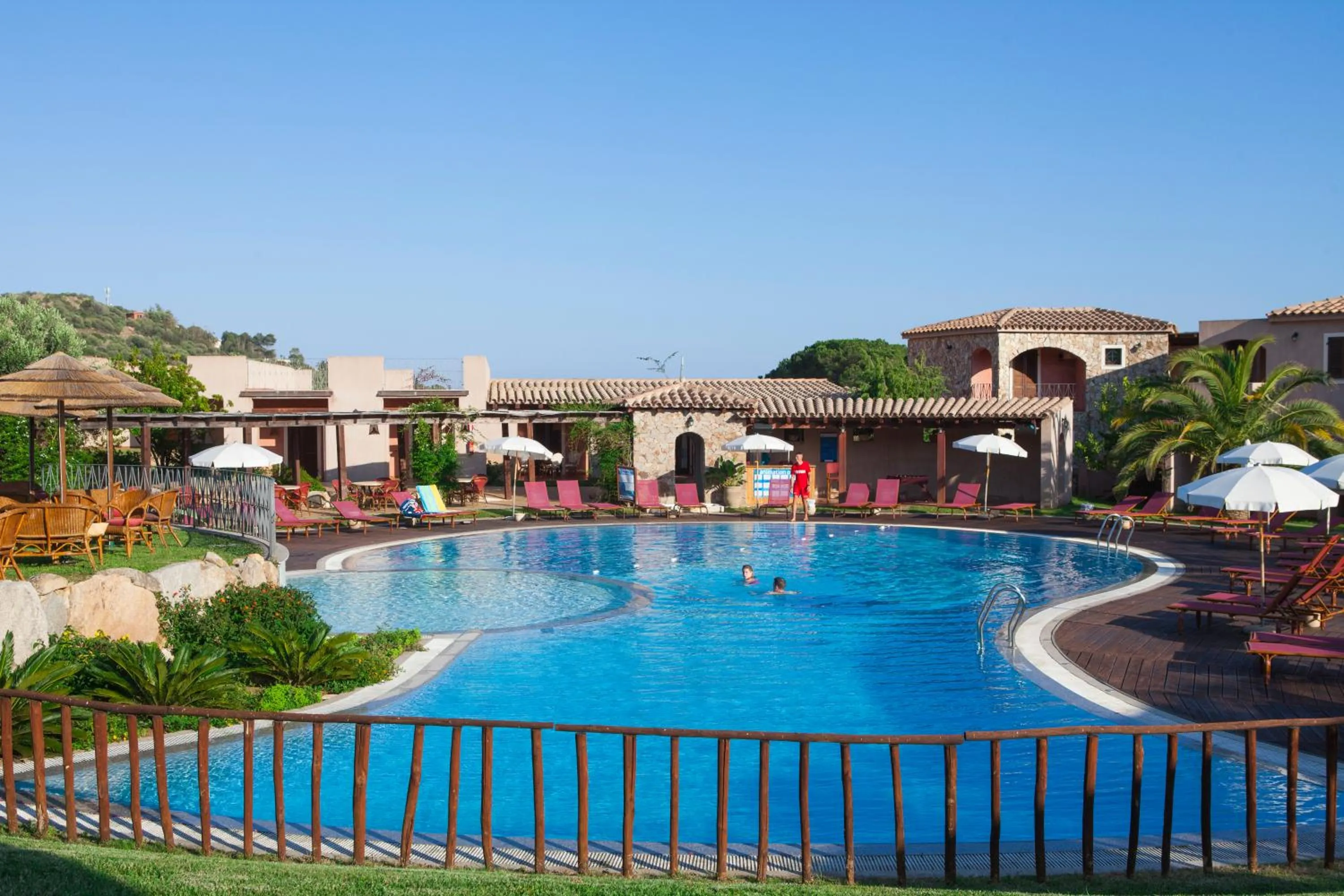 Swimming pool in Residence S'incantu