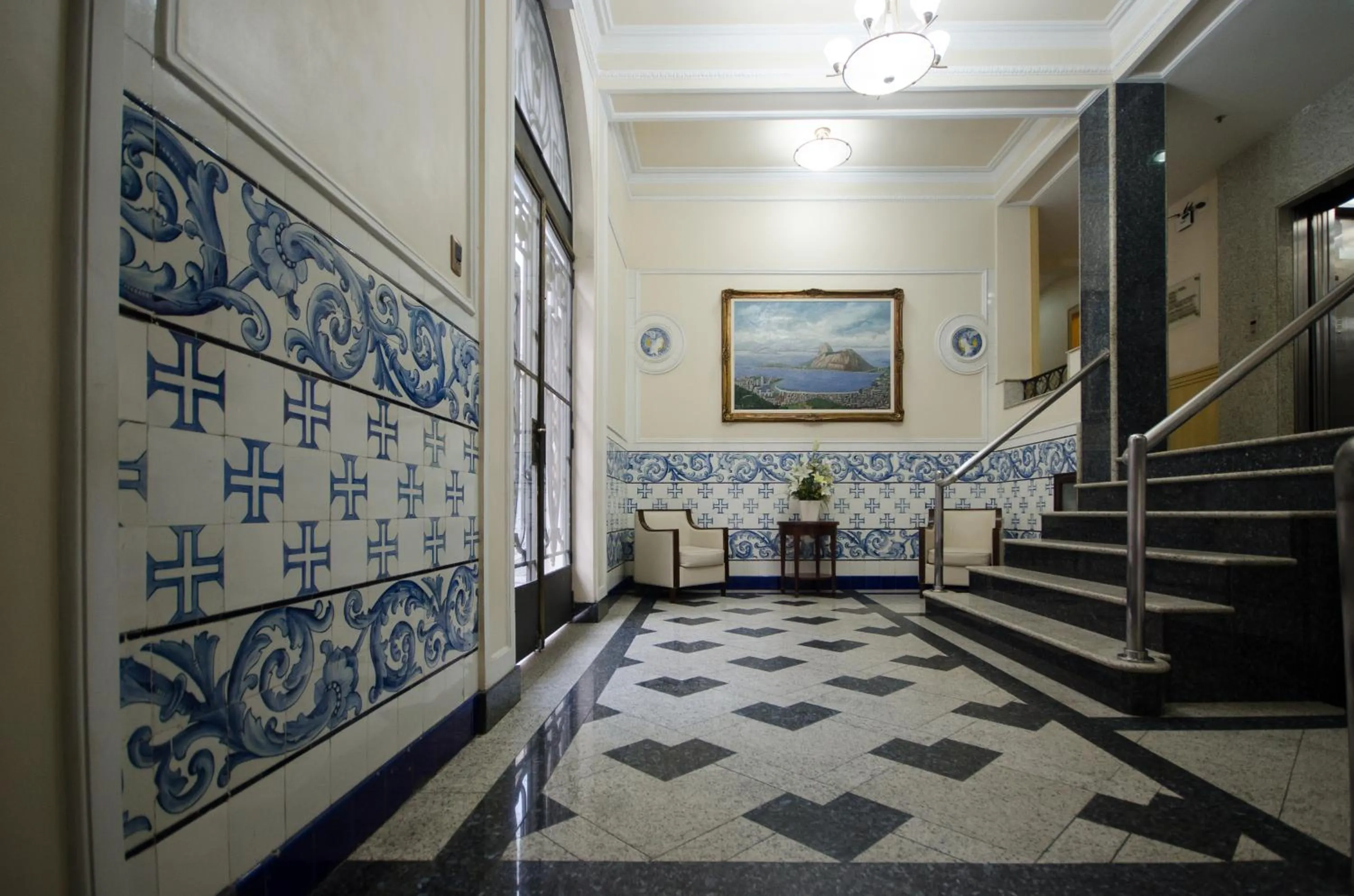 Lobby or reception in Hotel Monte Alegre