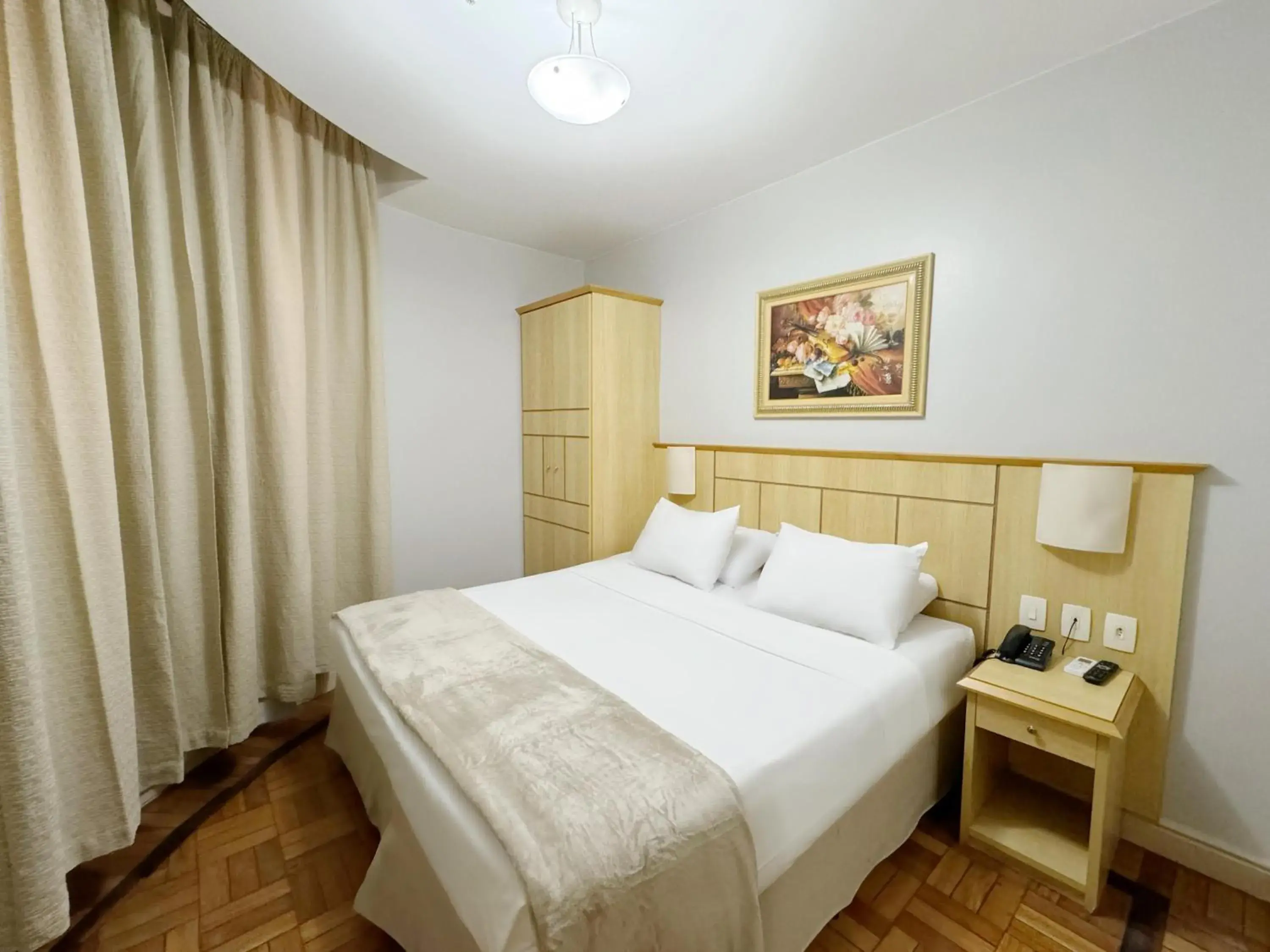 Bedroom, Bed in Hotel Monte Alegre Bedroom, Bed in Hotel Monte Alegre