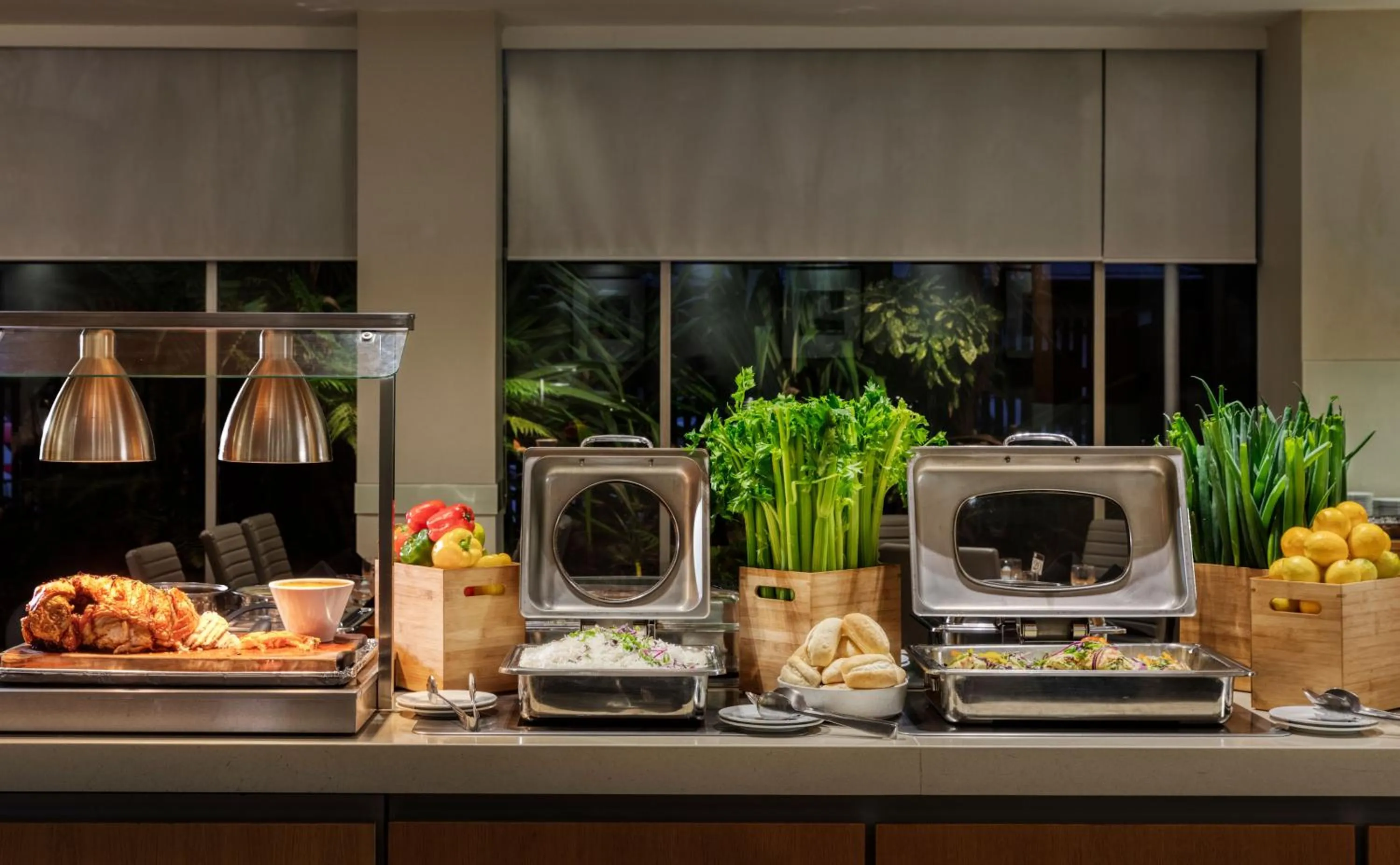 Dinner in Rydges Rotorua