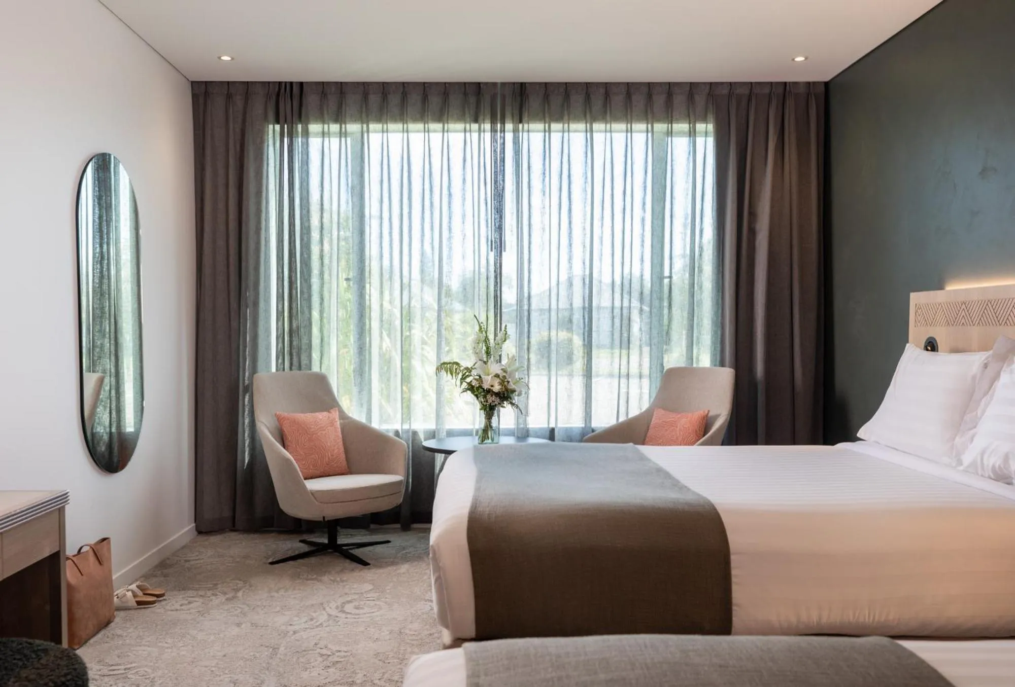 Bed in Rydges Rotorua