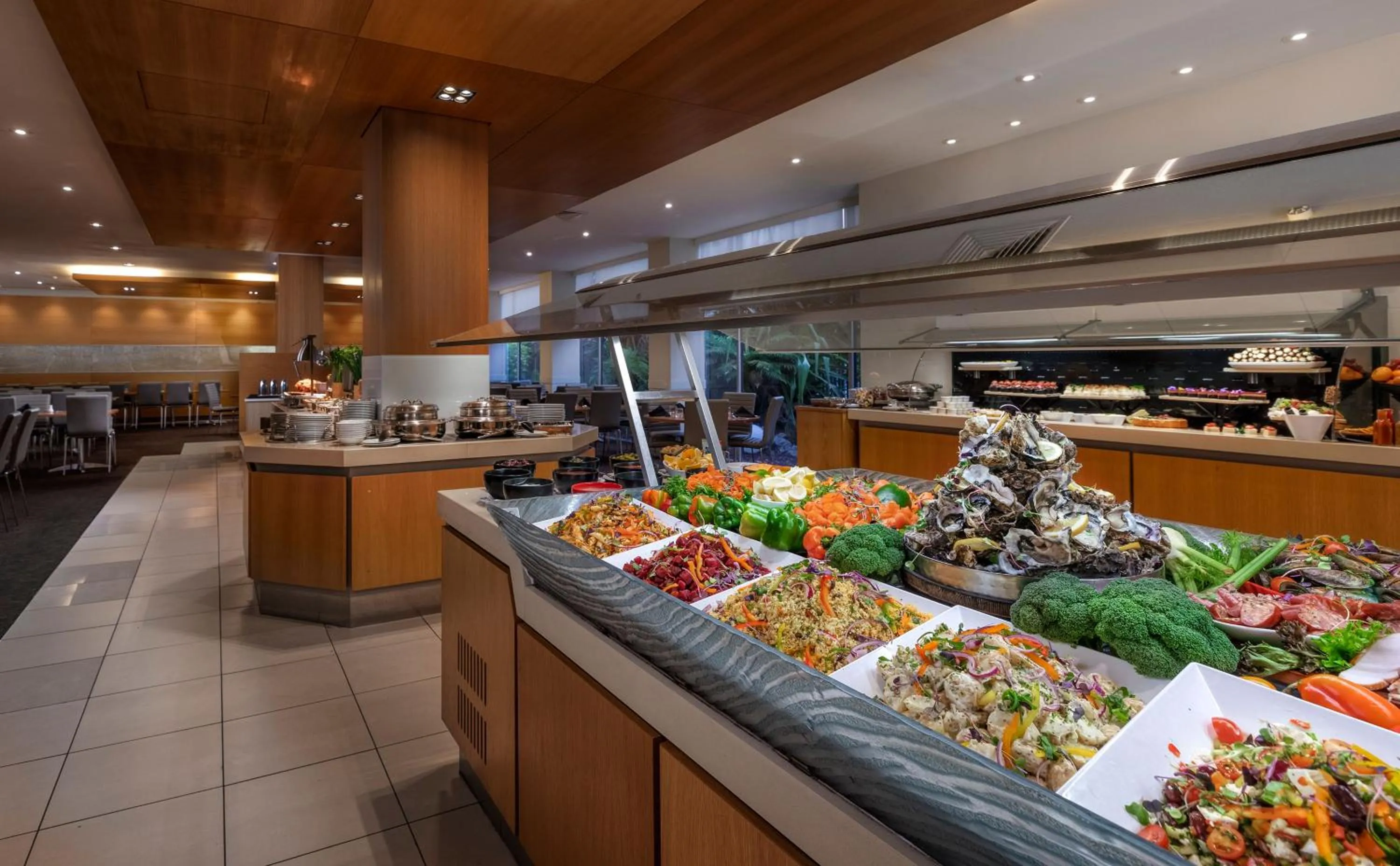 Dinner in Rydges Rotorua