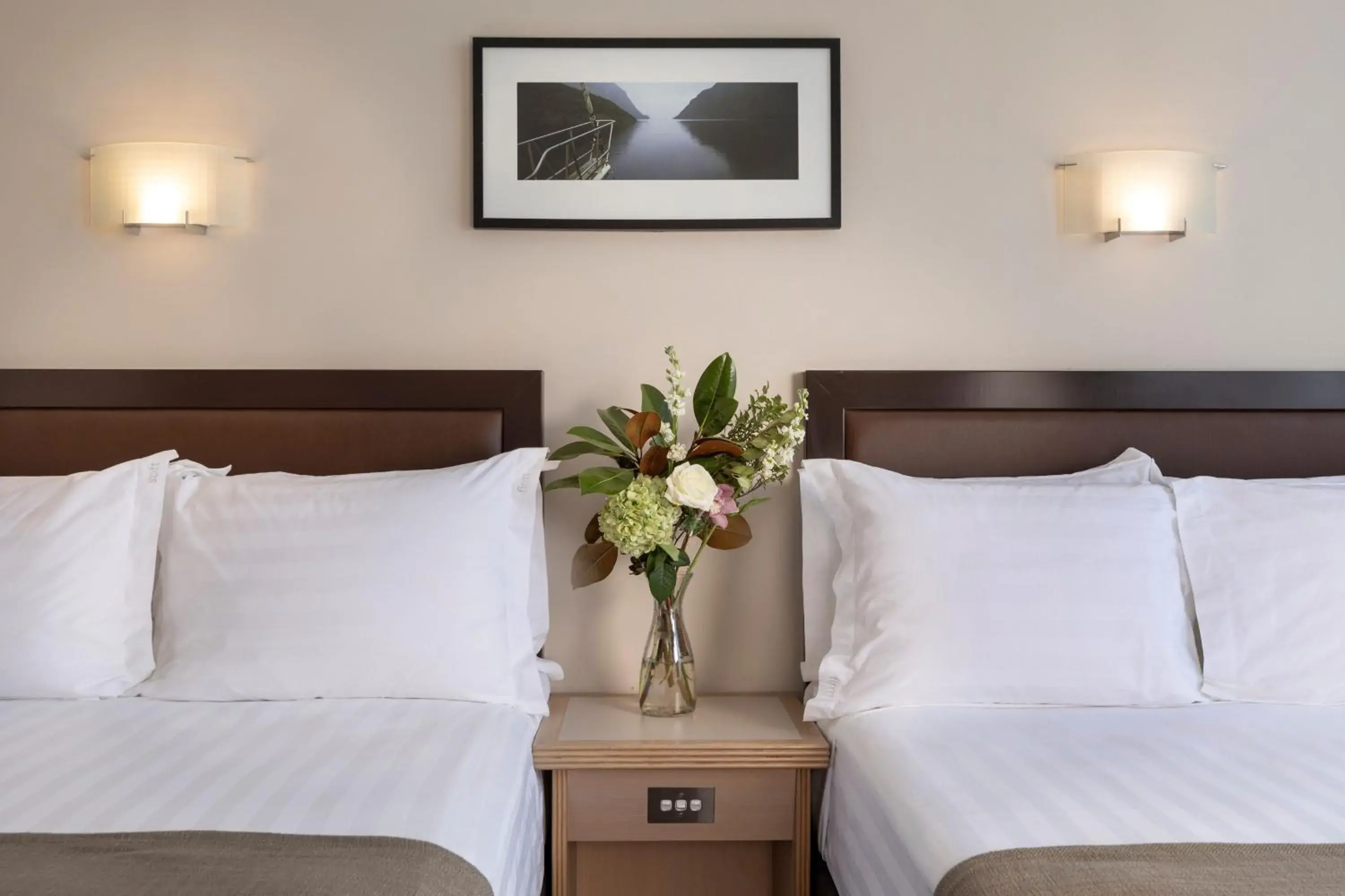 Bed in Rydges Rotorua Bed in Rydges Rotorua