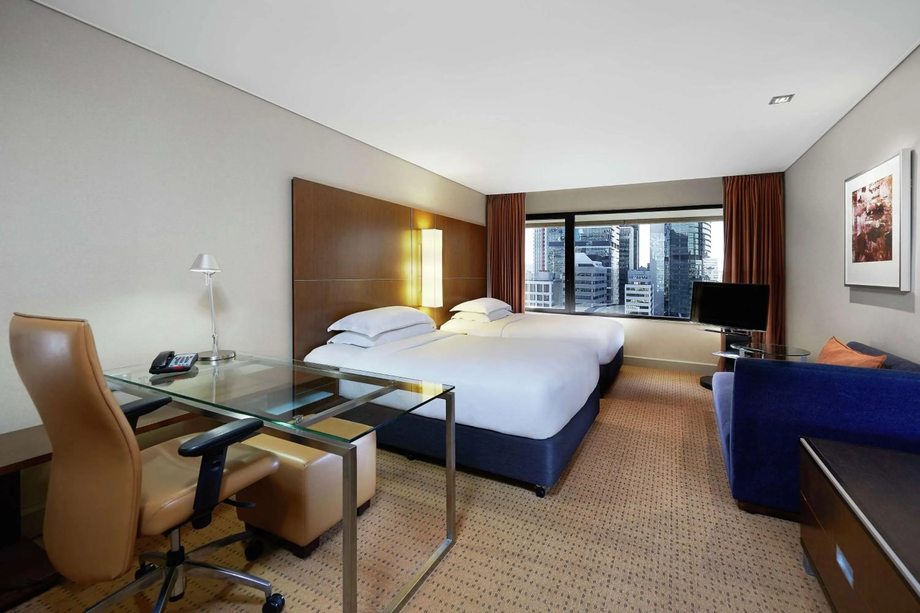 Bedroom in Hilton Brisbane