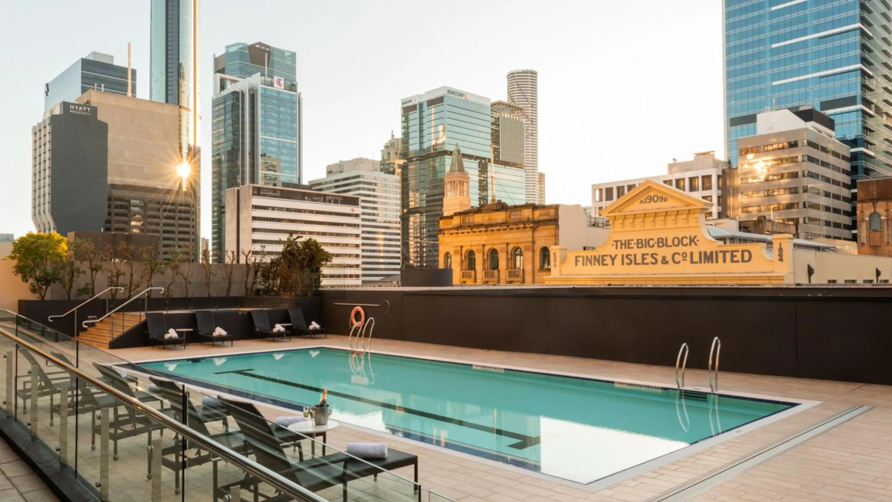 Swimming pool in InterContinental Brisbane by IHG