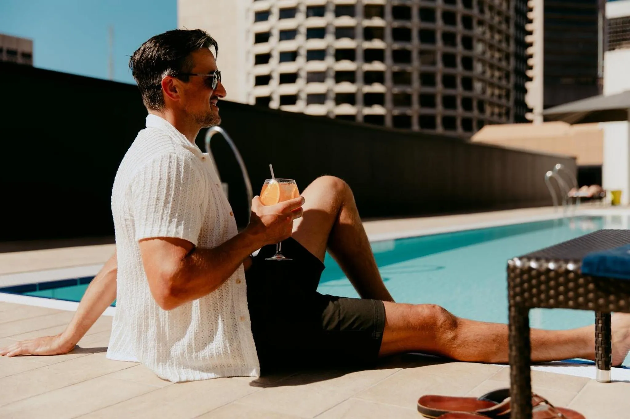 Swimming pool in InterContinental Brisbane by IHG