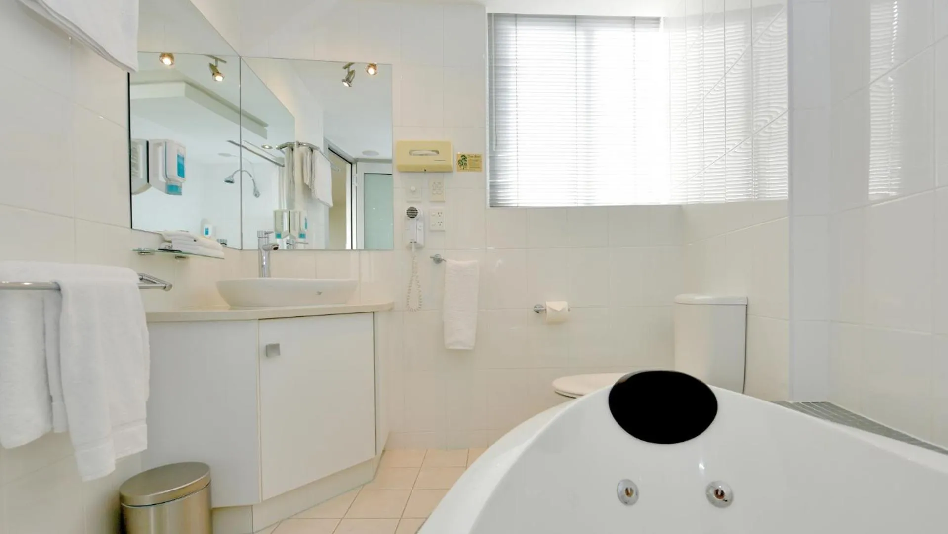 Bathroom in Atlantic Tower Motor Inn