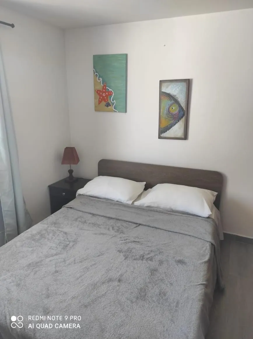 Bed in Cabañas Green Yard