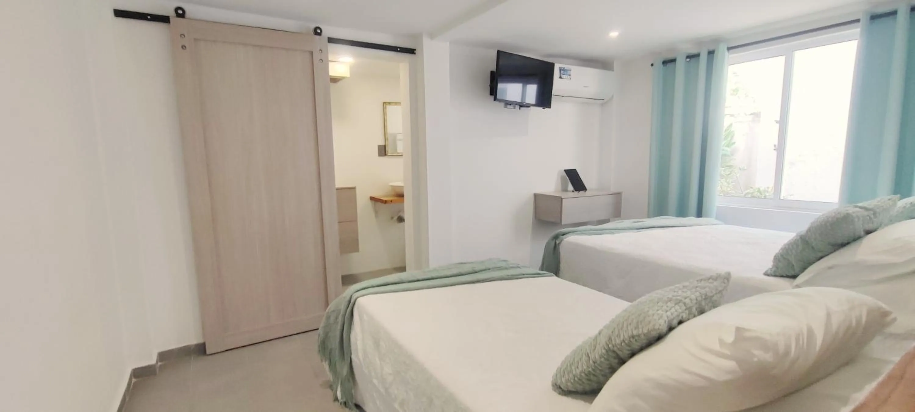 Bed in Cabañas Green Yard