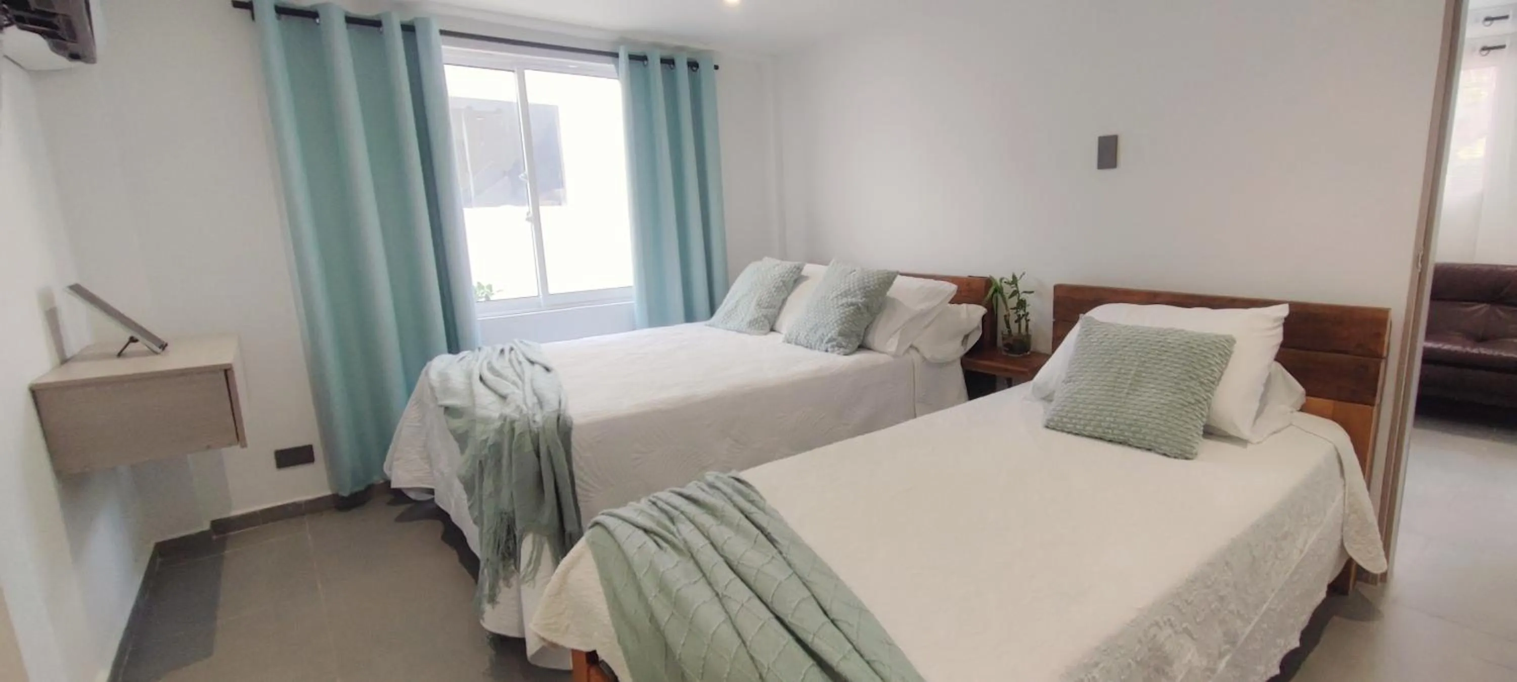 Bedroom, Bed in Cabañas Green Yard