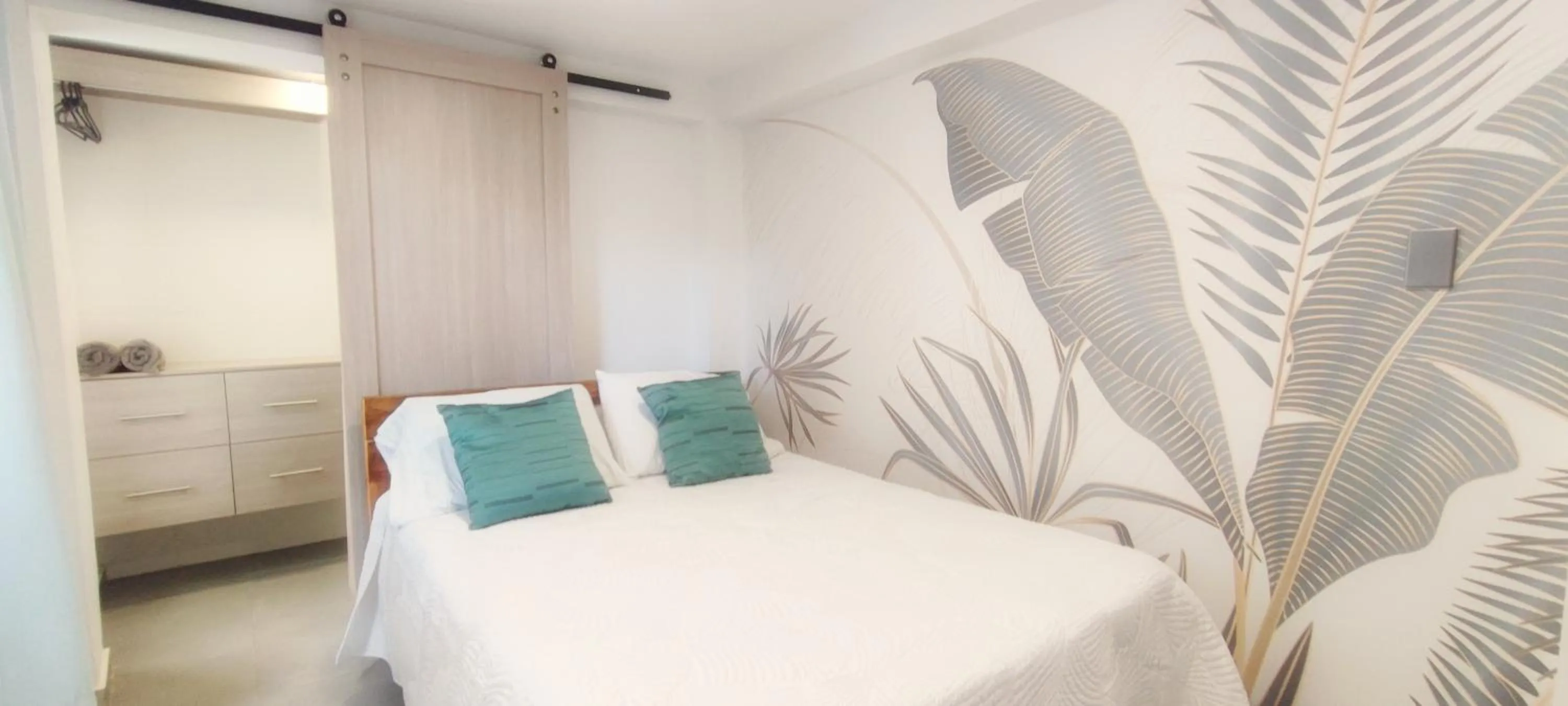 Bed in Cabañas Green Yard