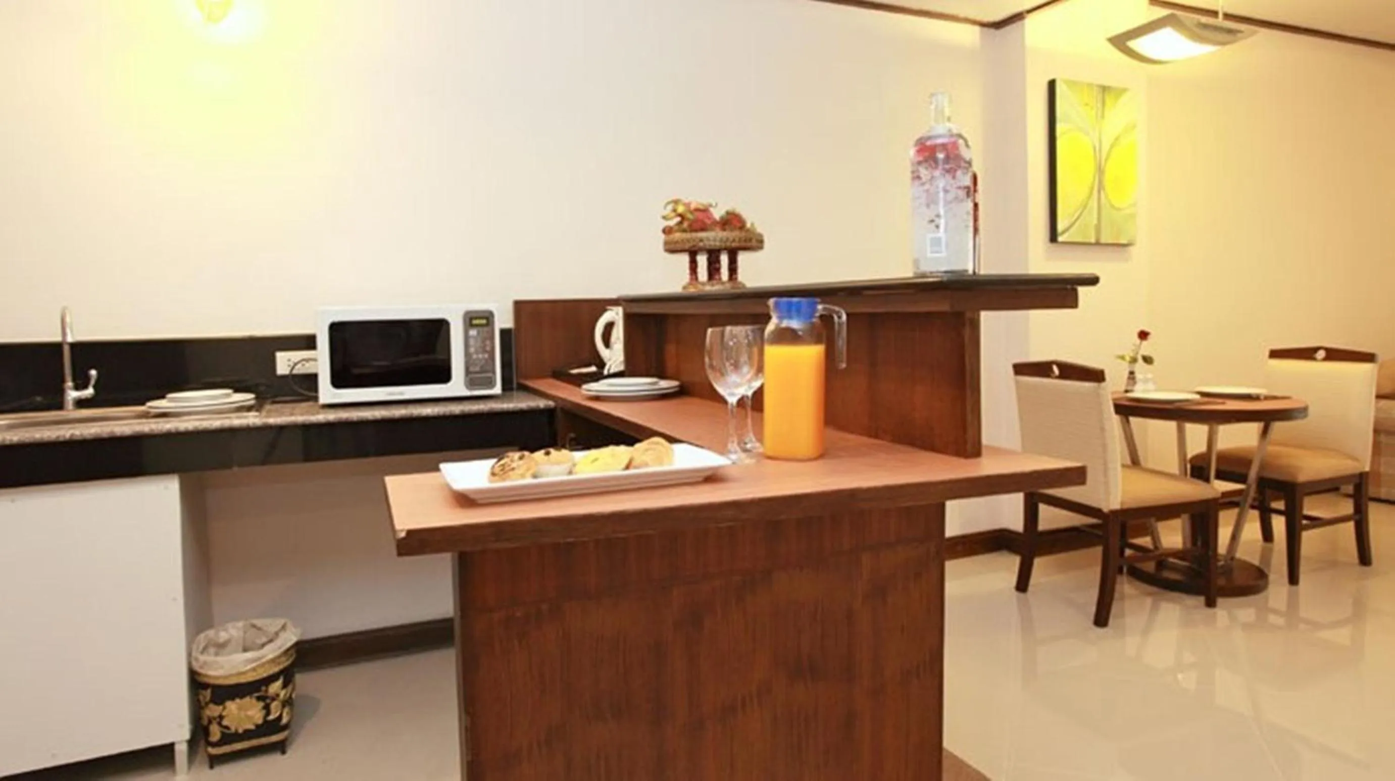 Dining area in Pattaya Loft