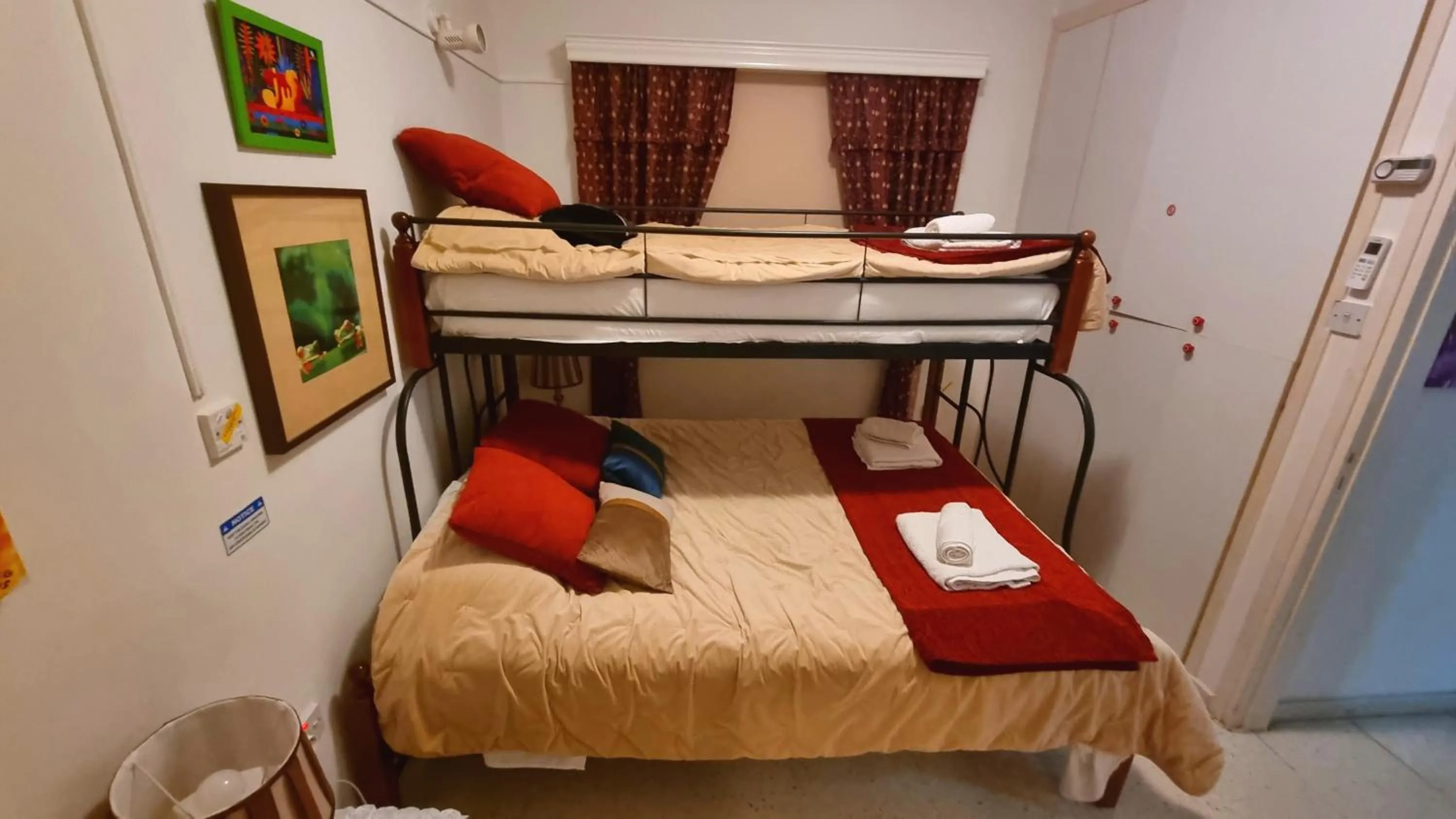 Bed in Astrofegia Apartments Near The Sea