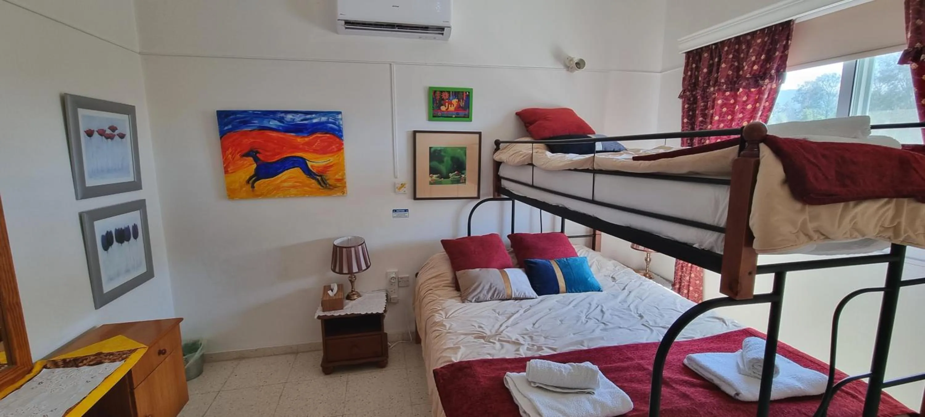 Bed in Astrofegia Apartments Near The Sea