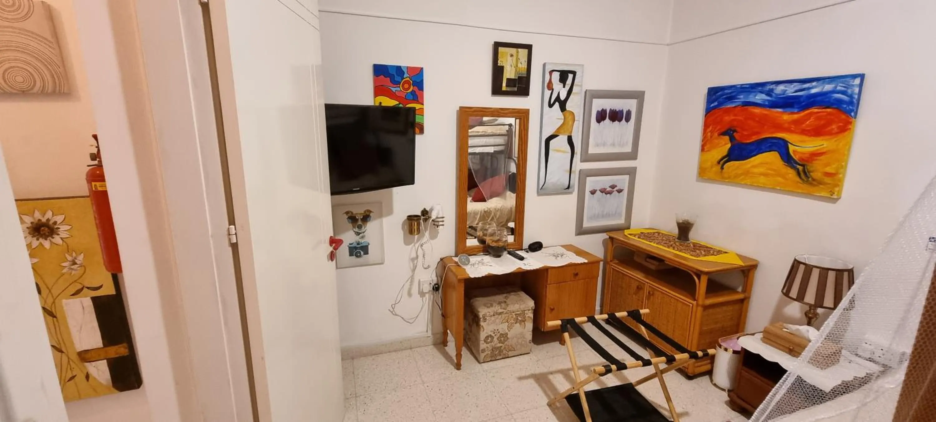 TV and multimedia in Astrofegia Apartments Near The Sea