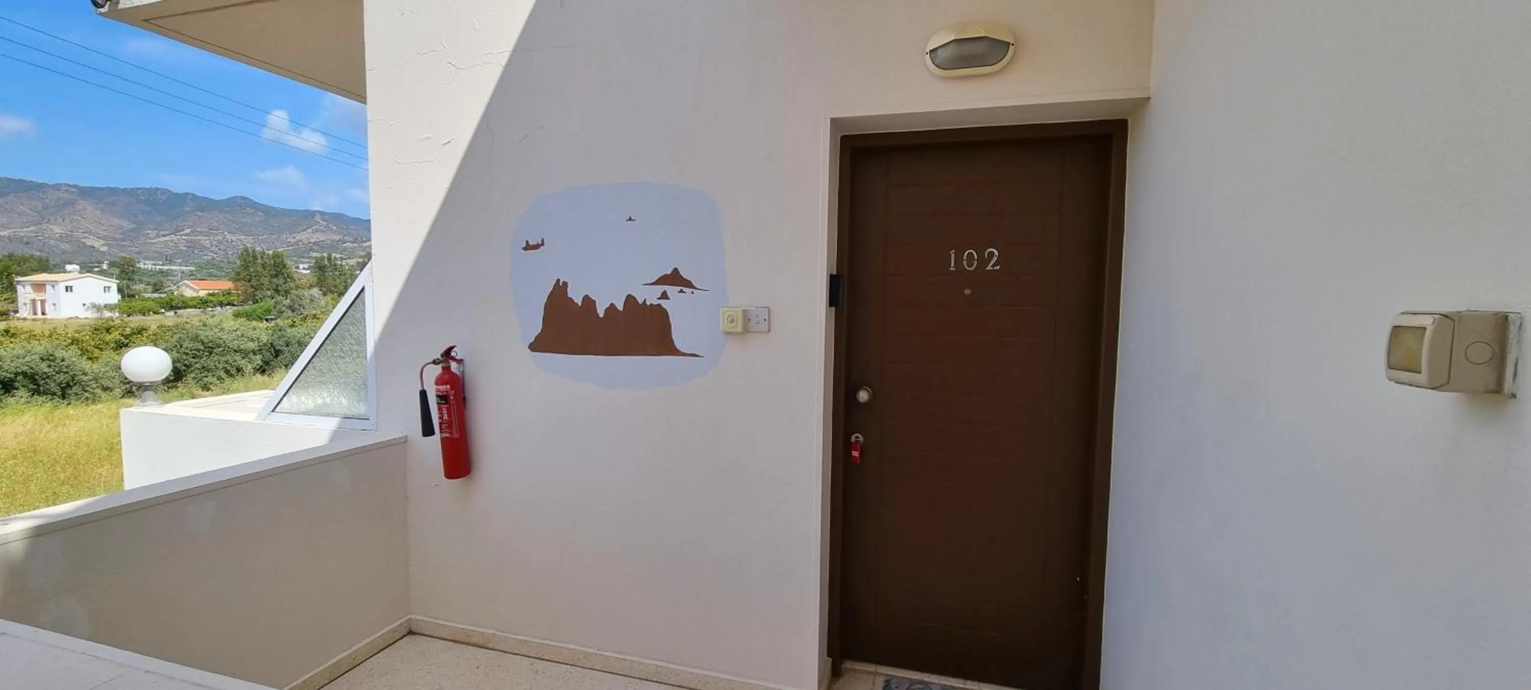 Property building in Astrofegia Apartments Near The Sea