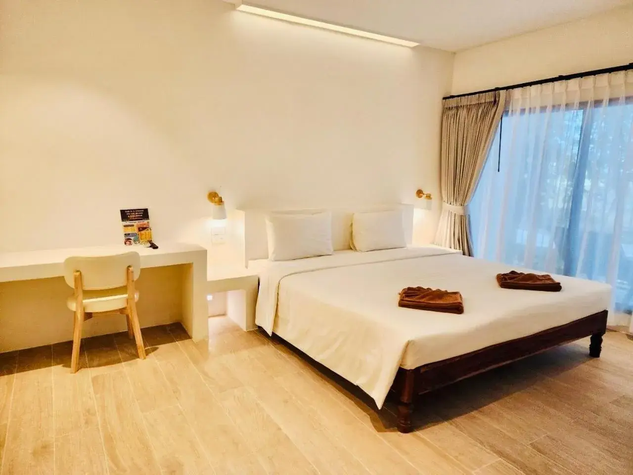 Bed in Twin Bay Resort Koh Lanta Bed in Twin Bay Resort Koh Lanta