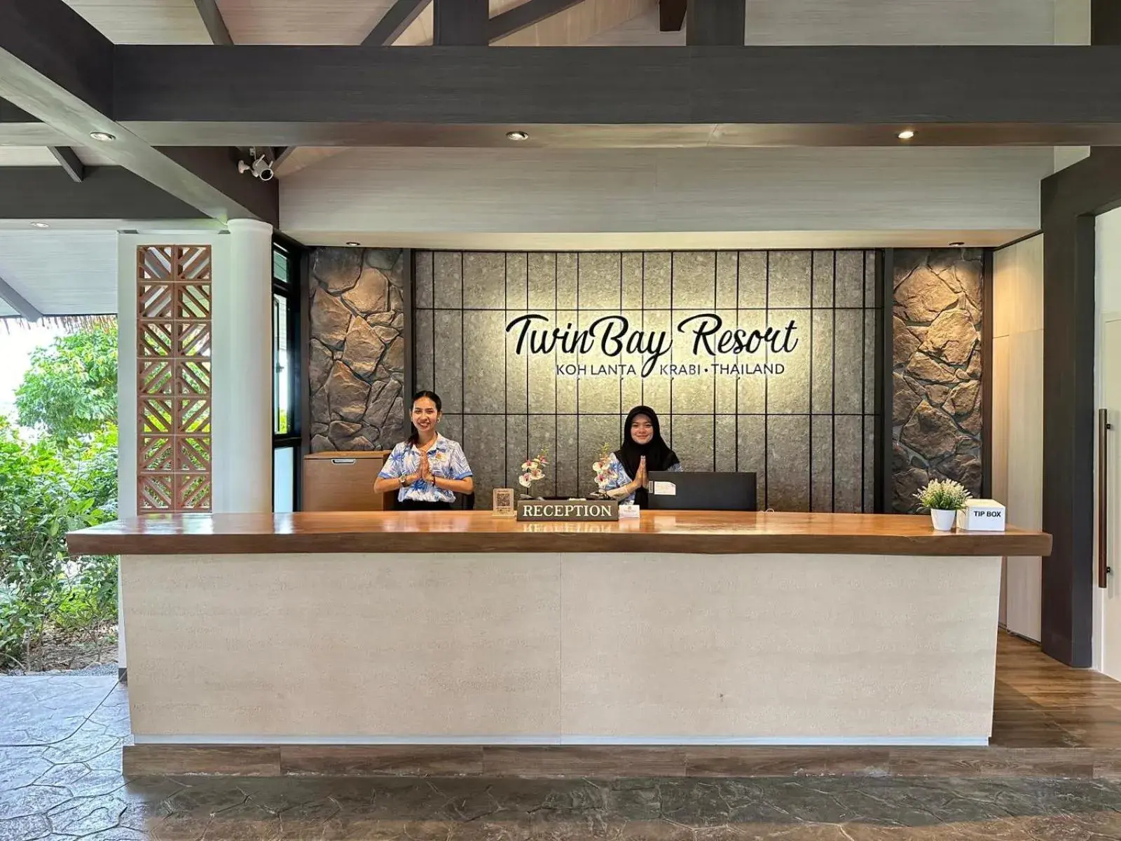 Lobby or reception in Twin Bay Resort Koh Lanta Lobby or reception in Twin Bay Resort Koh Lanta