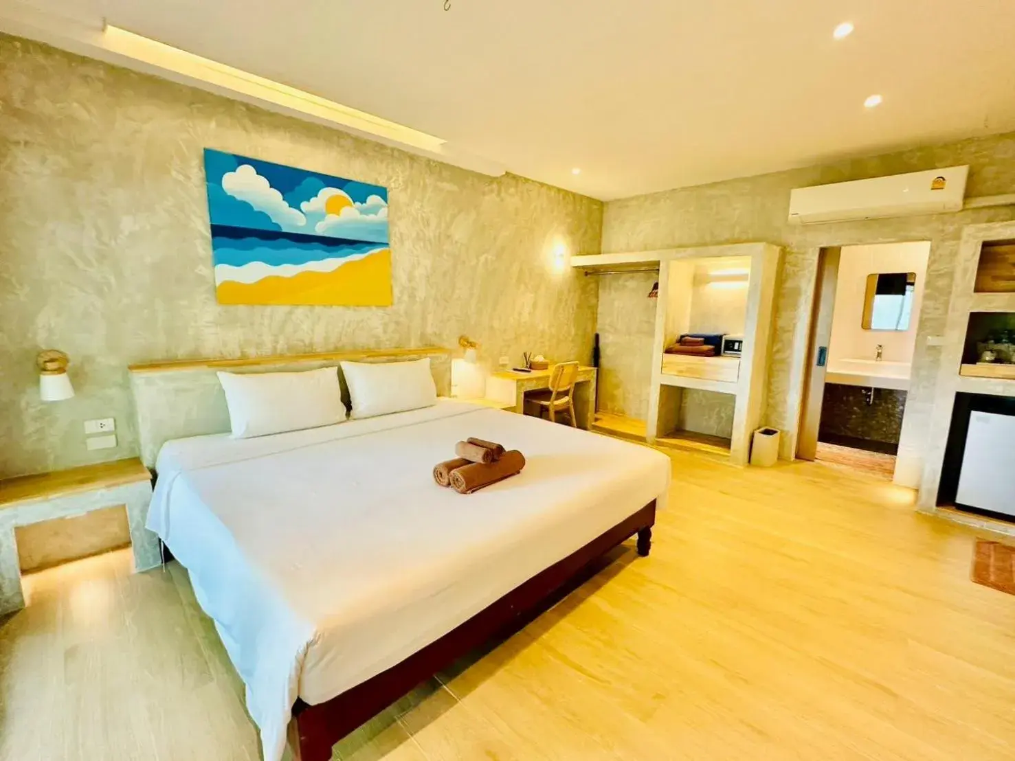 Bed in Twin Bay Resort Koh Lanta Bed in Twin Bay Resort Koh Lanta