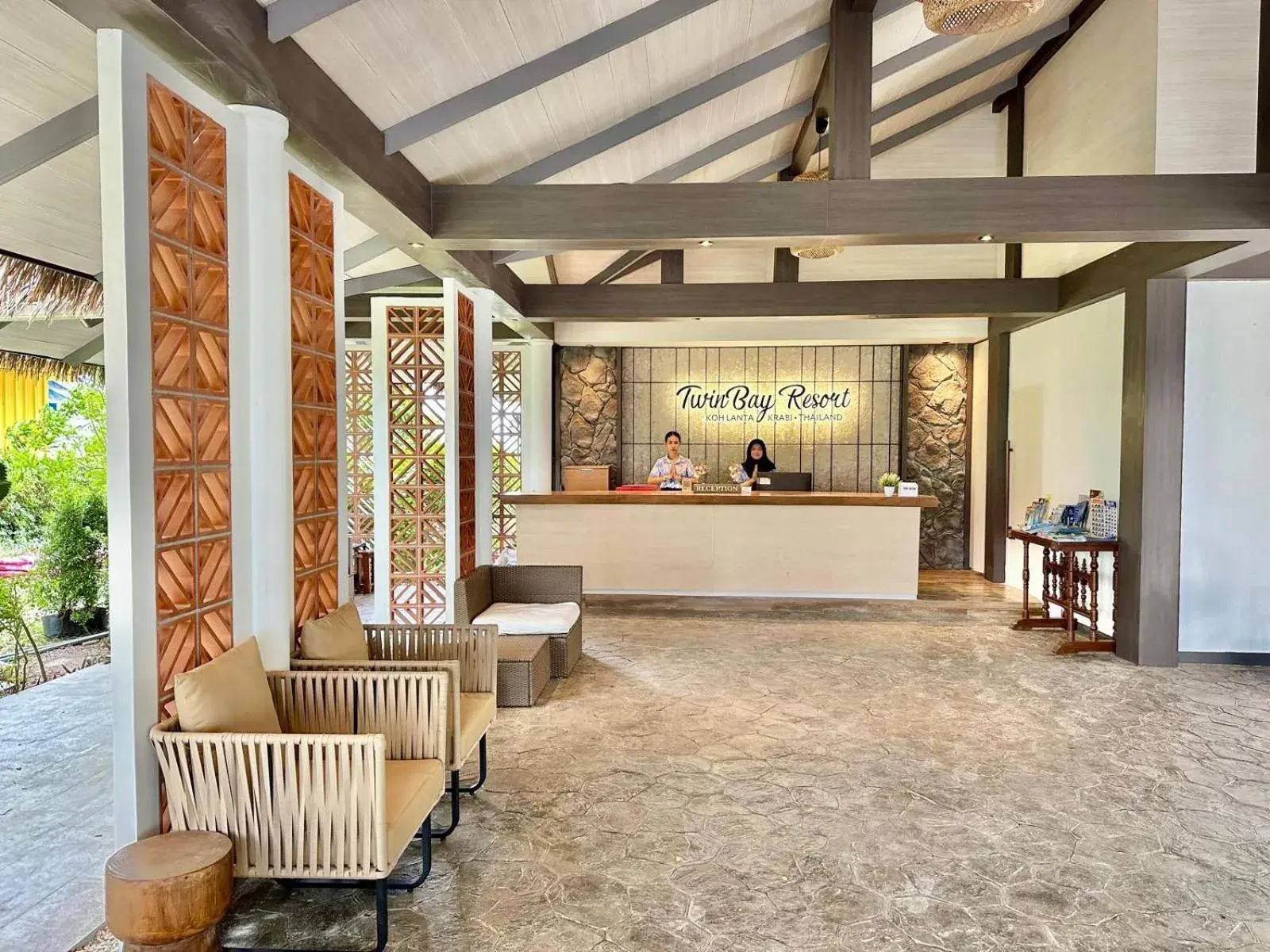 Lobby or reception in Twin Bay Resort Koh Lanta Lobby or reception in Twin Bay Resort Koh Lanta