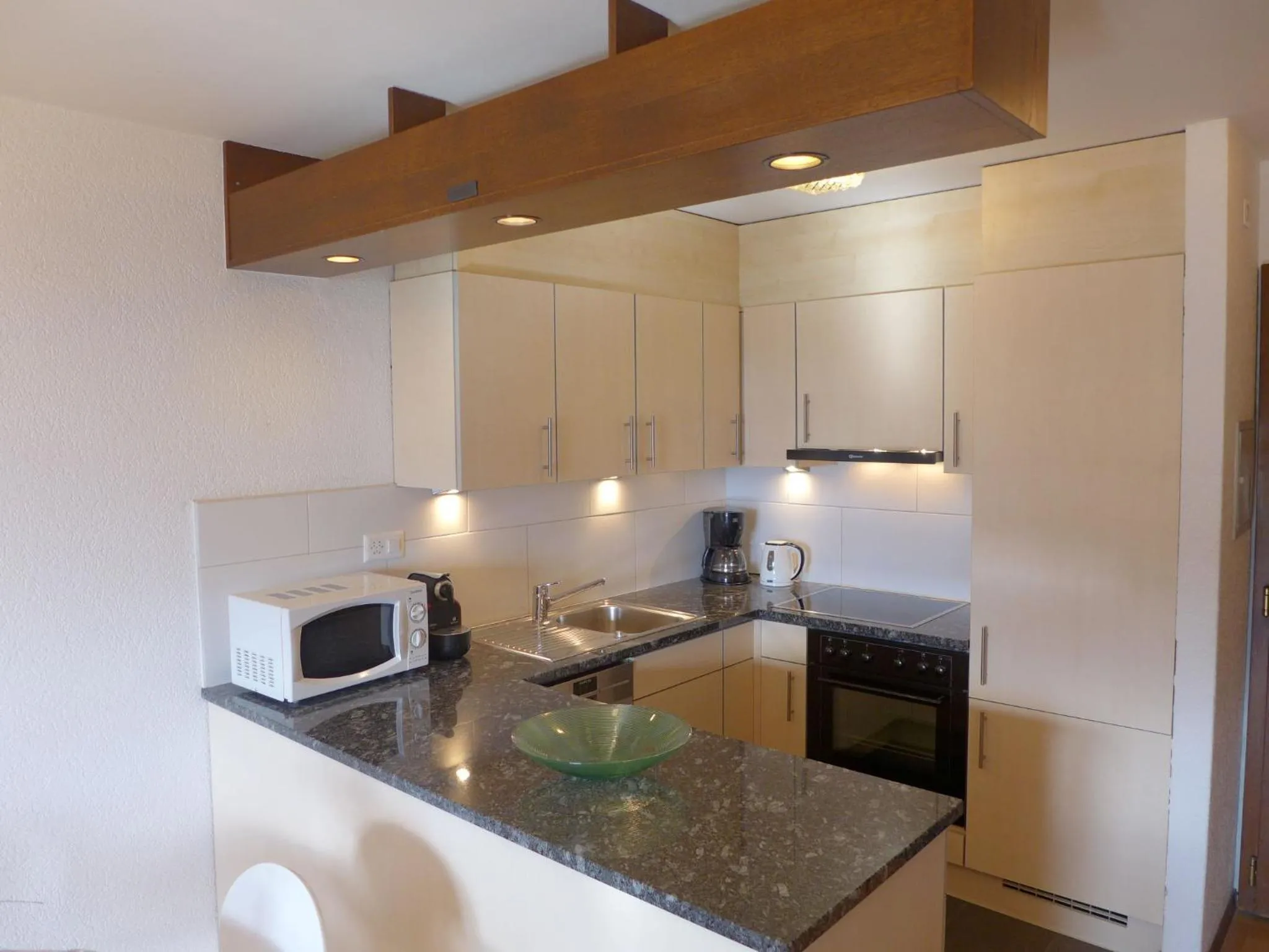 Kitchen or kitchenette in Apartment Victoria B 7 by Interhome