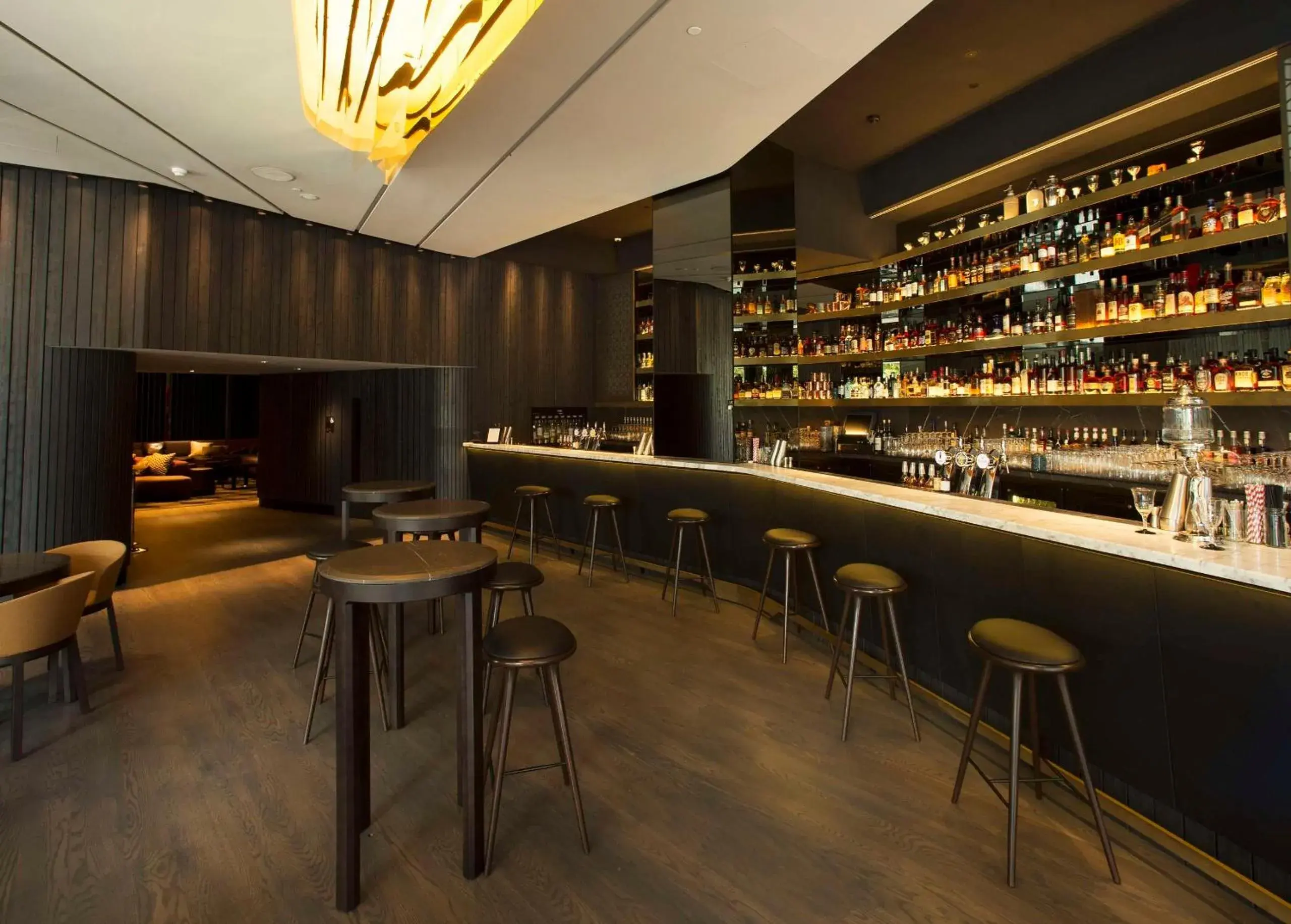 Lounge or bar in Hilton Adelaide Lounge or bar in Hilton Adelaide