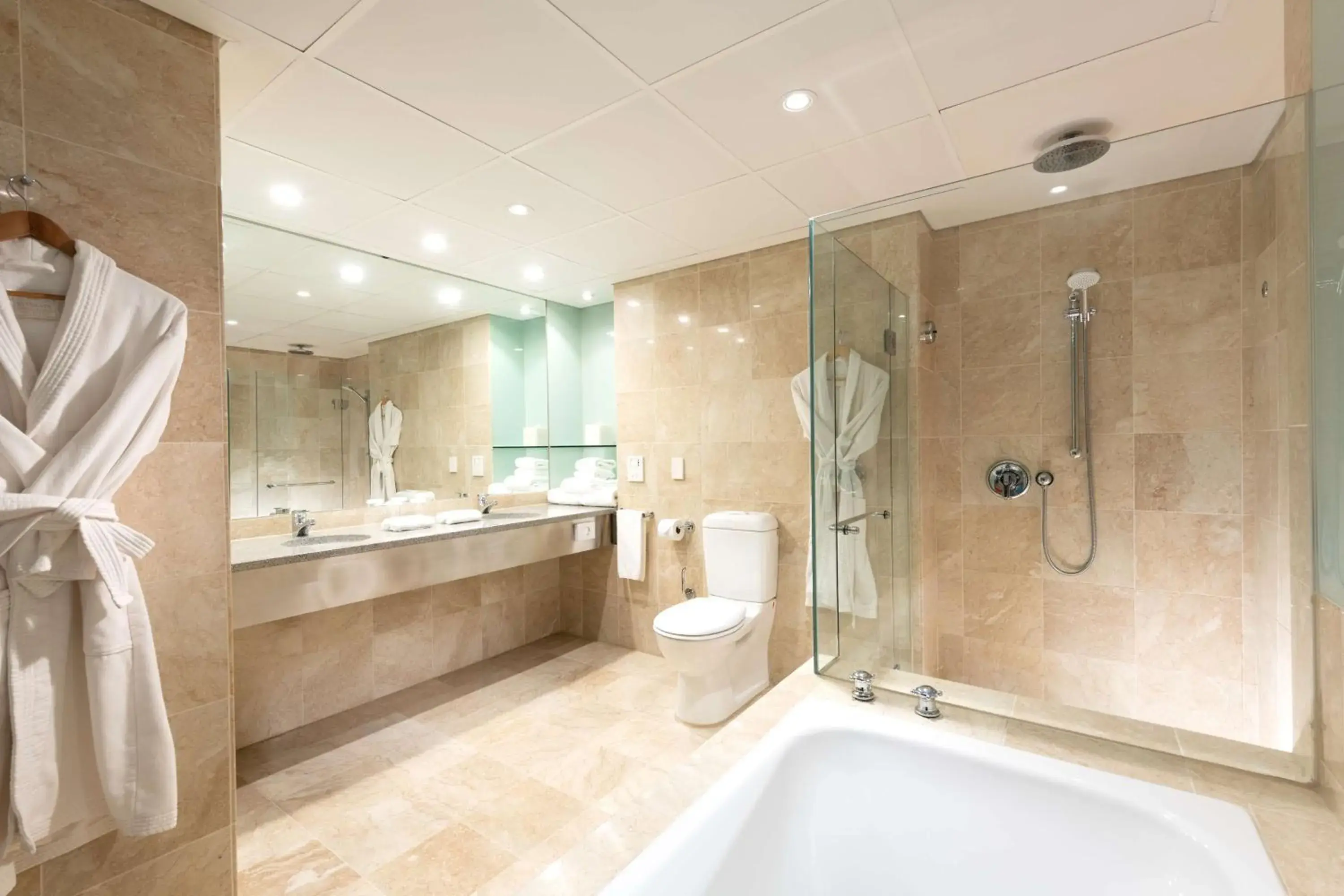 Bathroom in Hilton Adelaide Bathroom in Hilton Adelaide