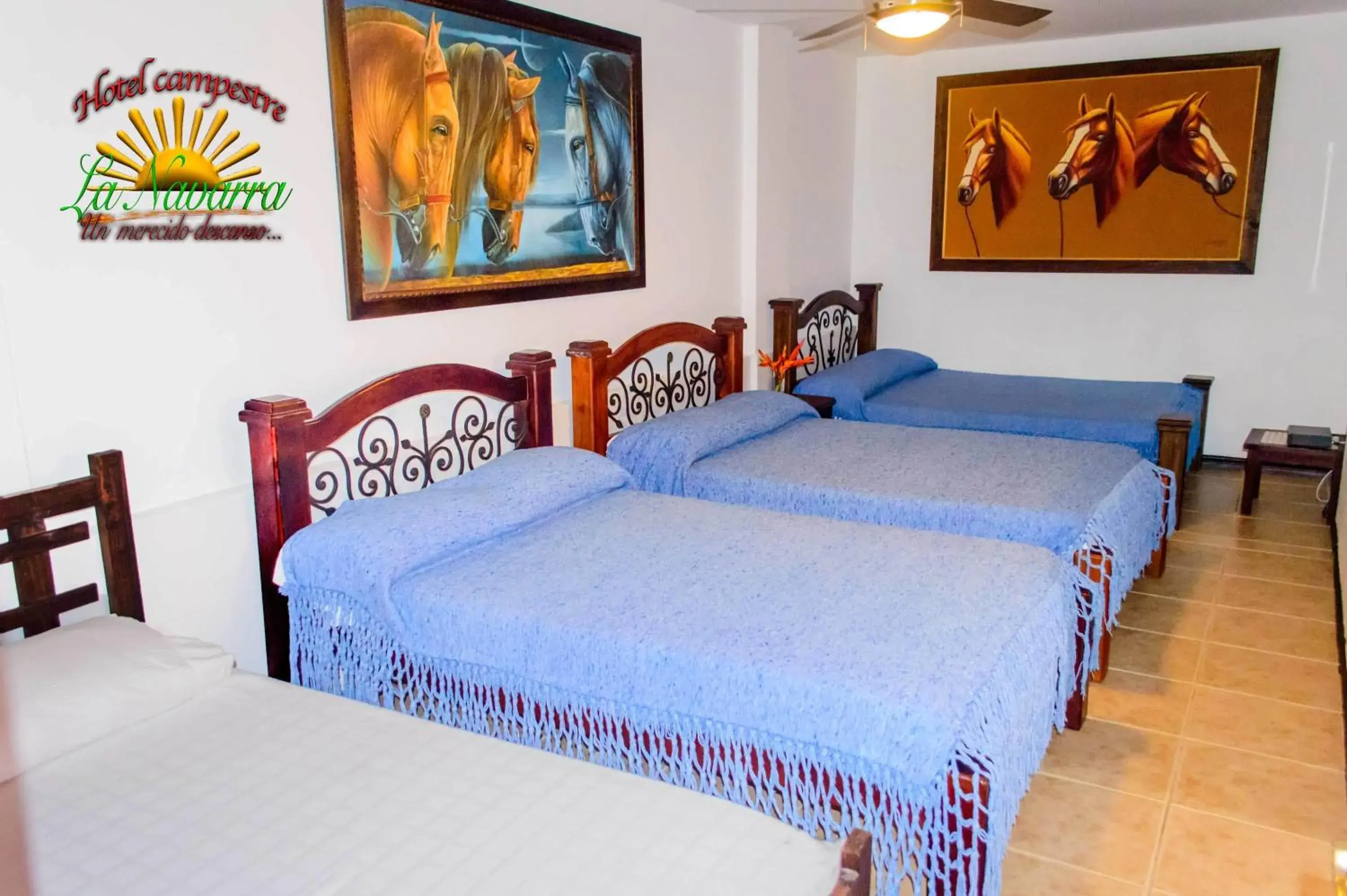 Photo of the whole room, Bed in Hotel Campestre la Navarra Photo of the whole room, Bed in Hotel Campestre la Navarra