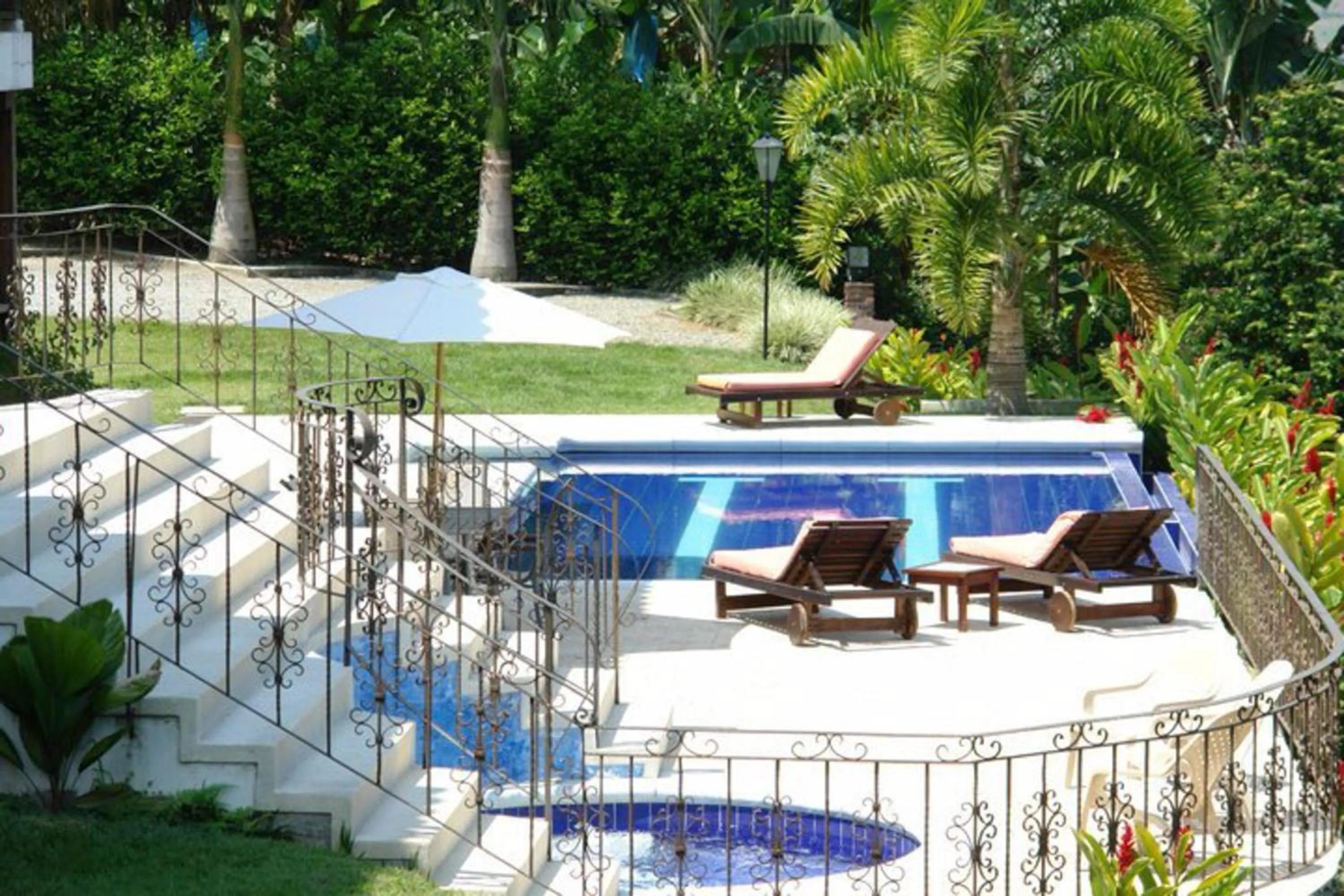 Patio in Hotel Campestre la Navarra