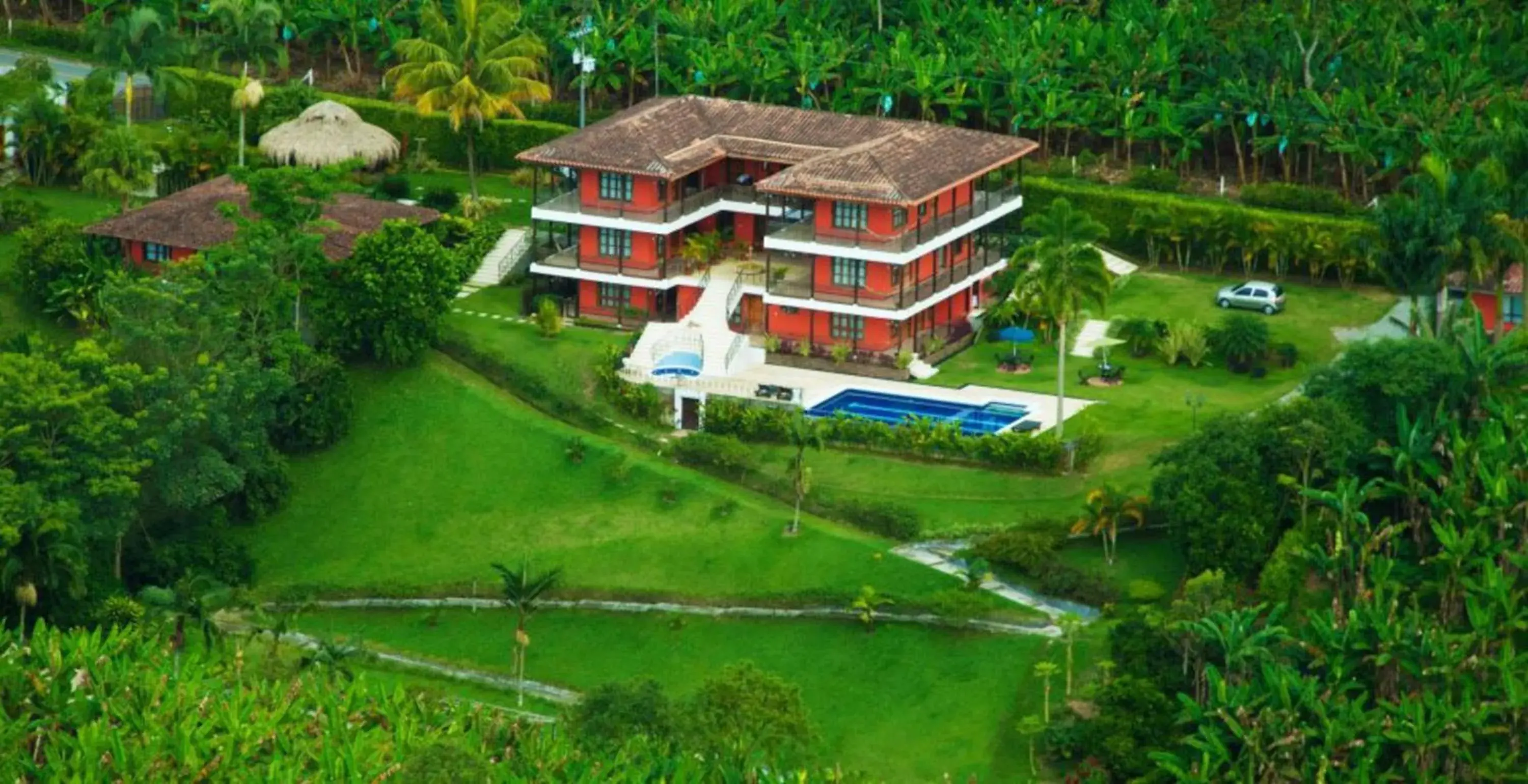 Property building in Hotel Campestre la Navarra Property building in Hotel Campestre la Navarra