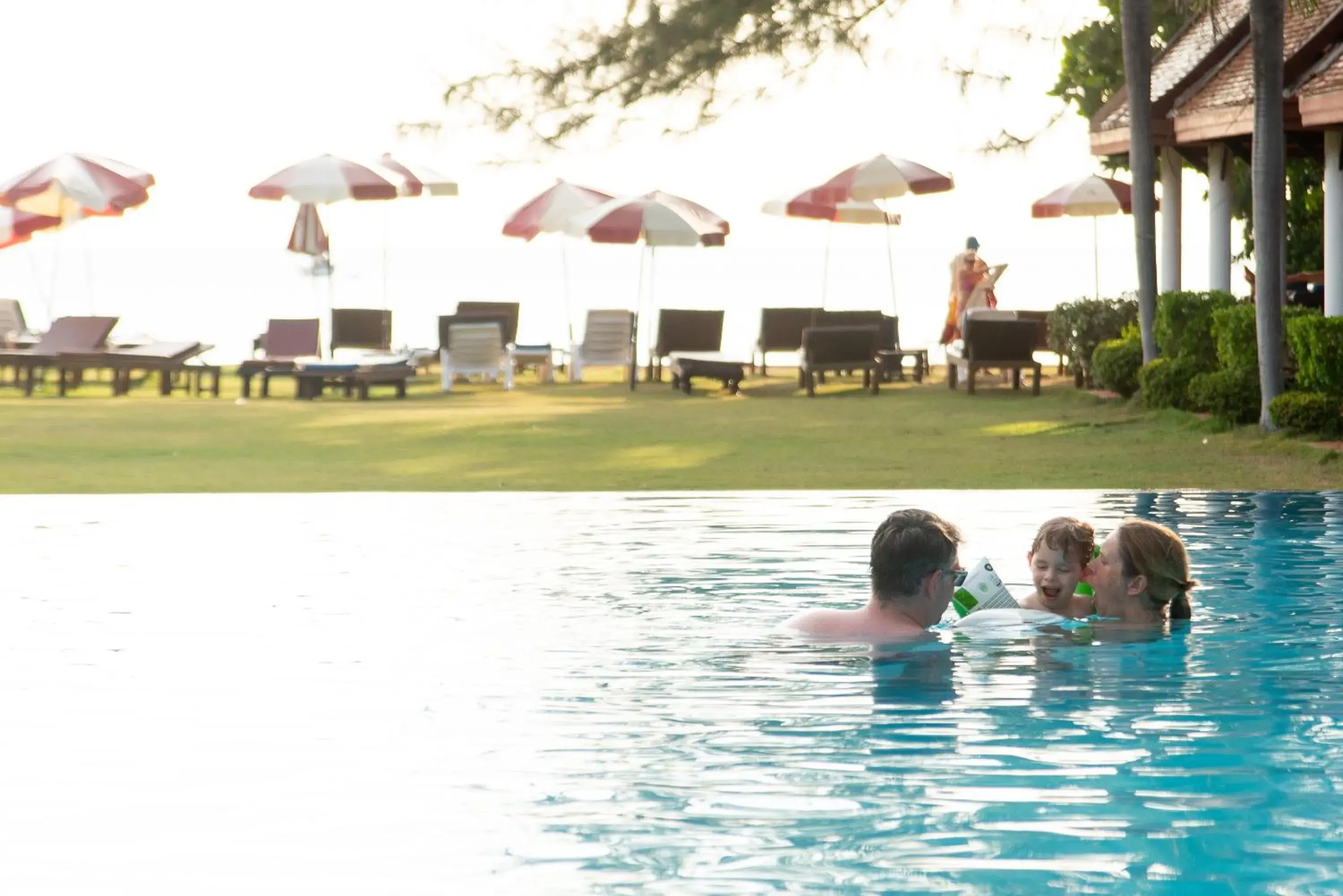 Swimming Pool in Royal Lanta Resort & Spa