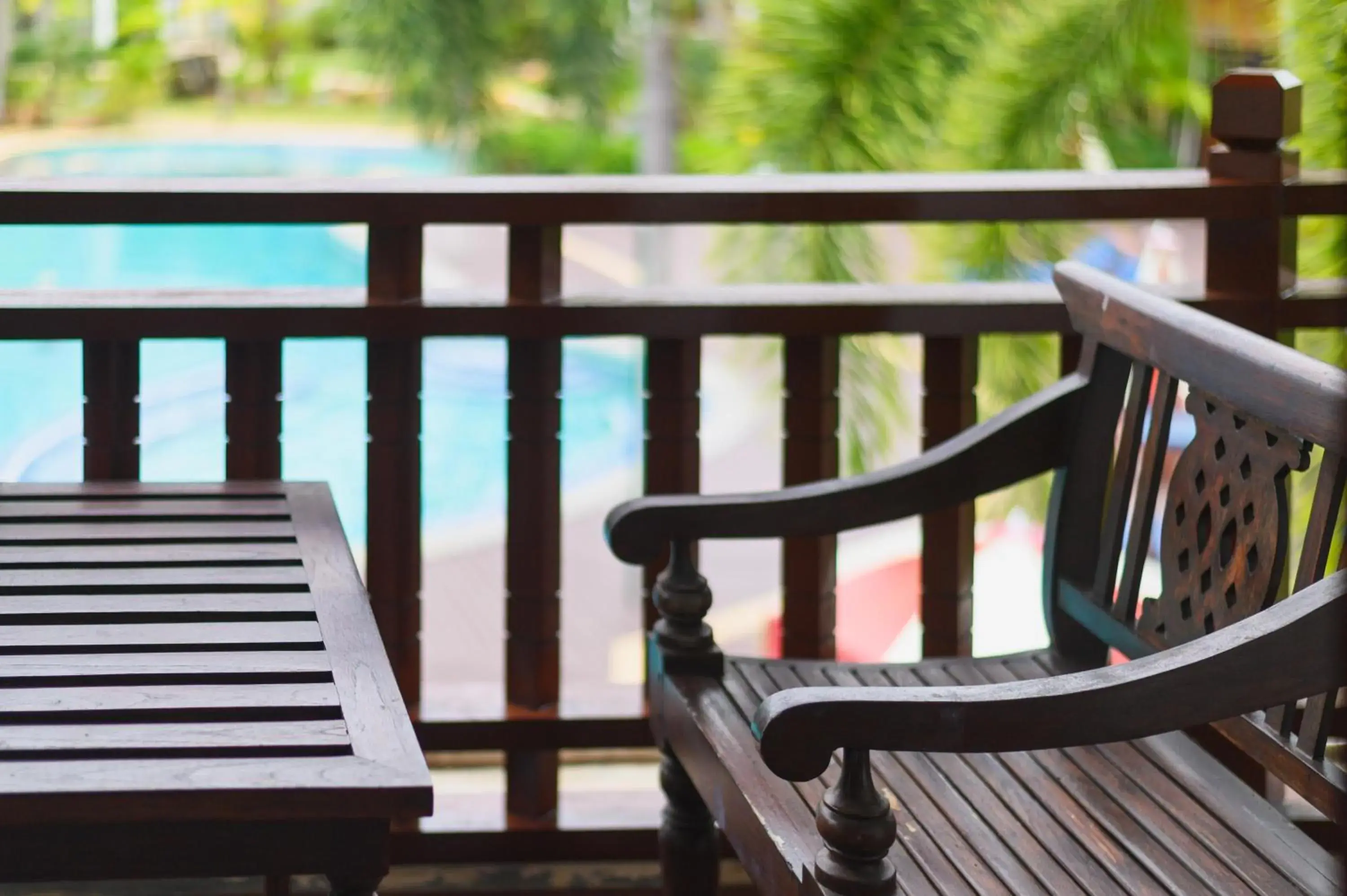 Balcony/Terrace in Royal Lanta Resort & Spa