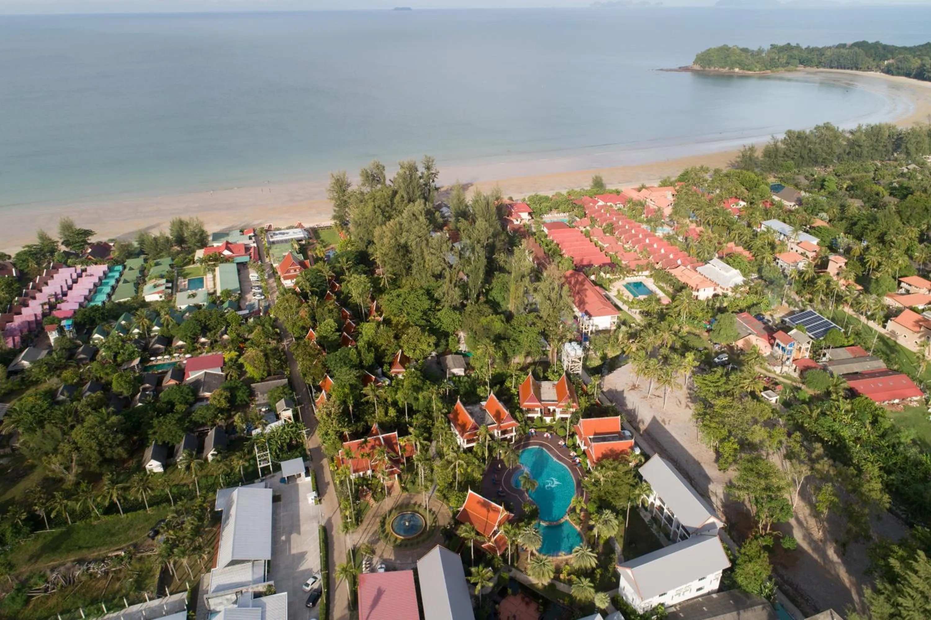 Bird's eye view in Royal Lanta Resort & Spa