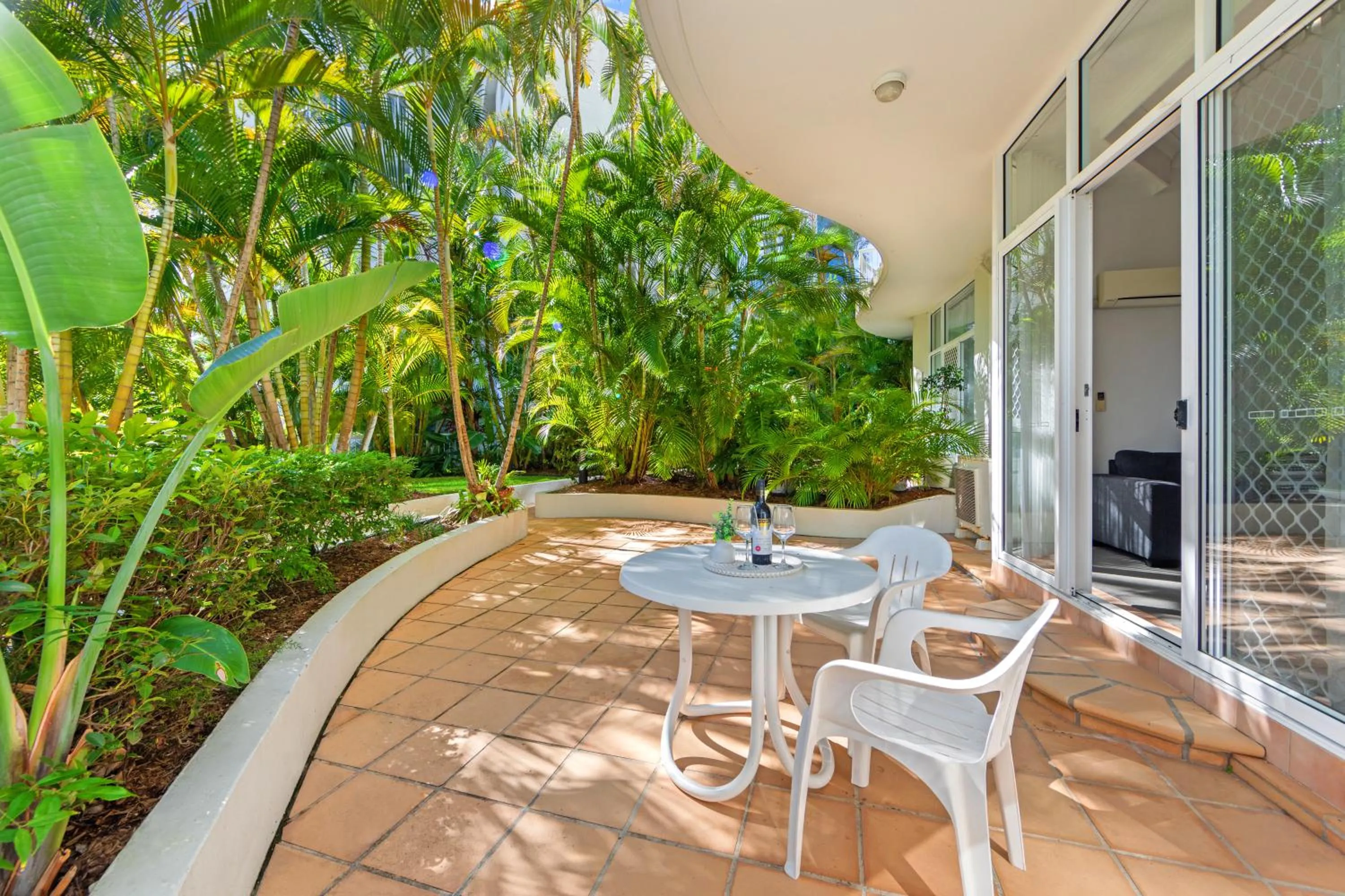 Patio in Surf Parade Resort