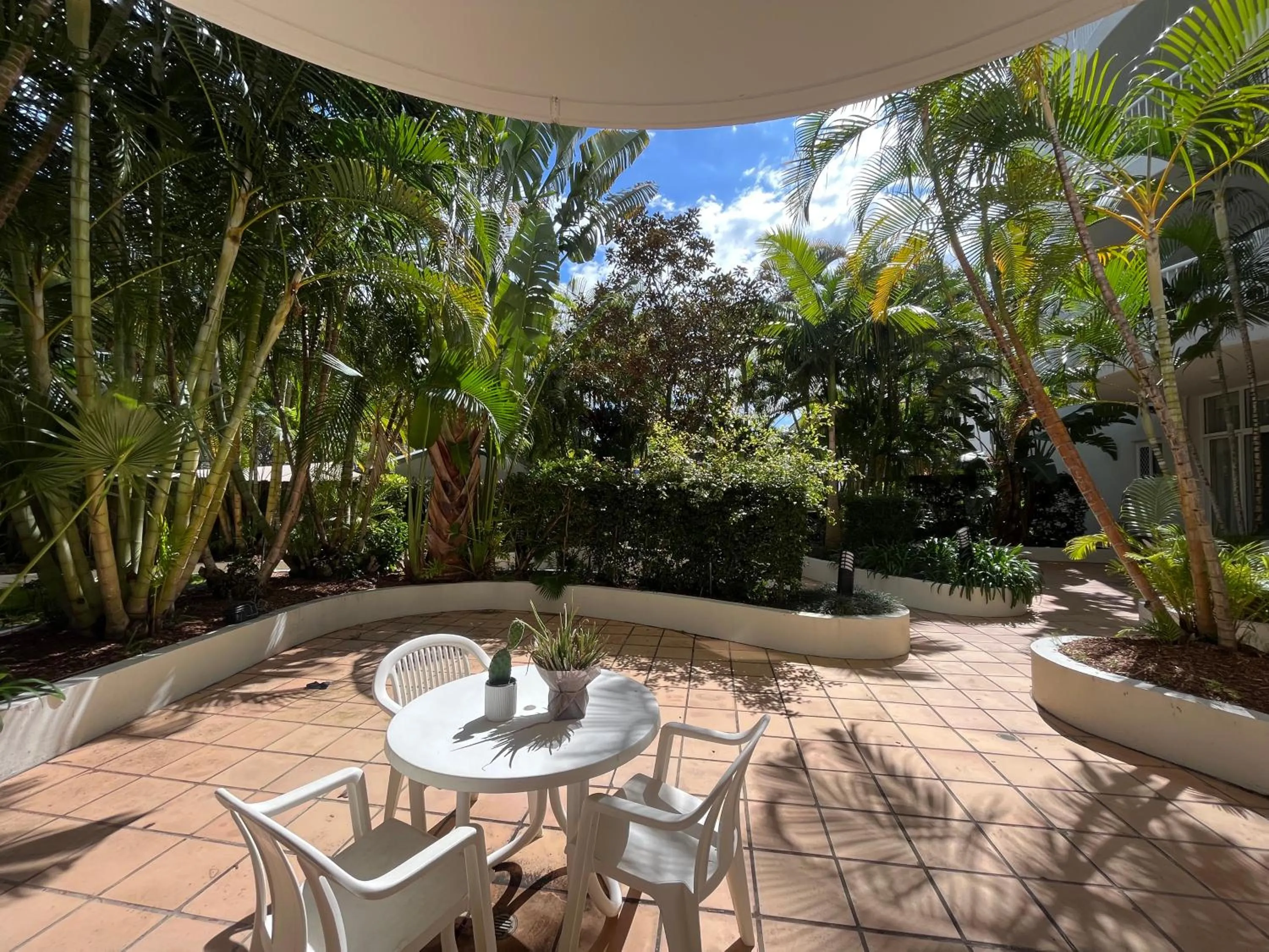 Patio in Surf Parade Resort