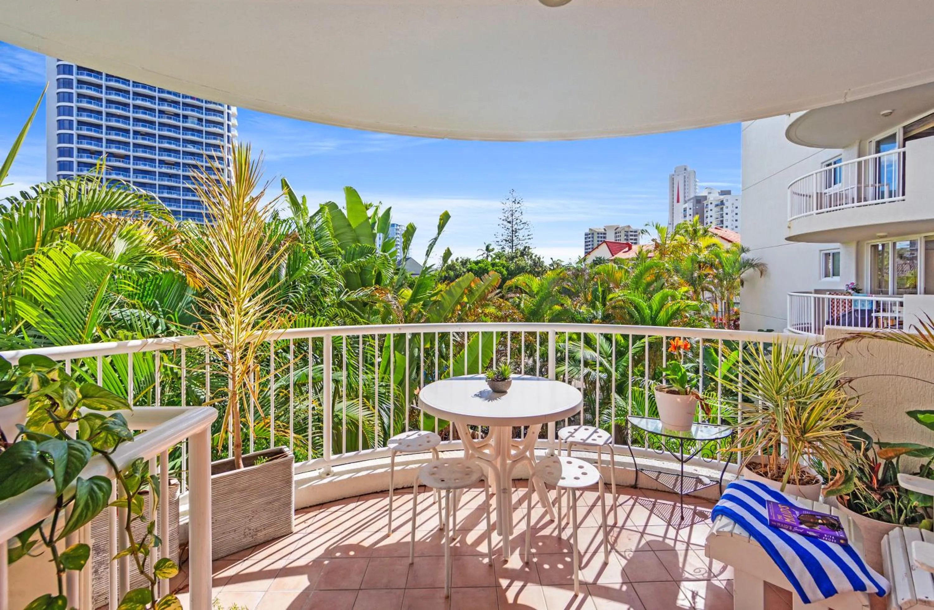 Patio in Surf Parade Resort