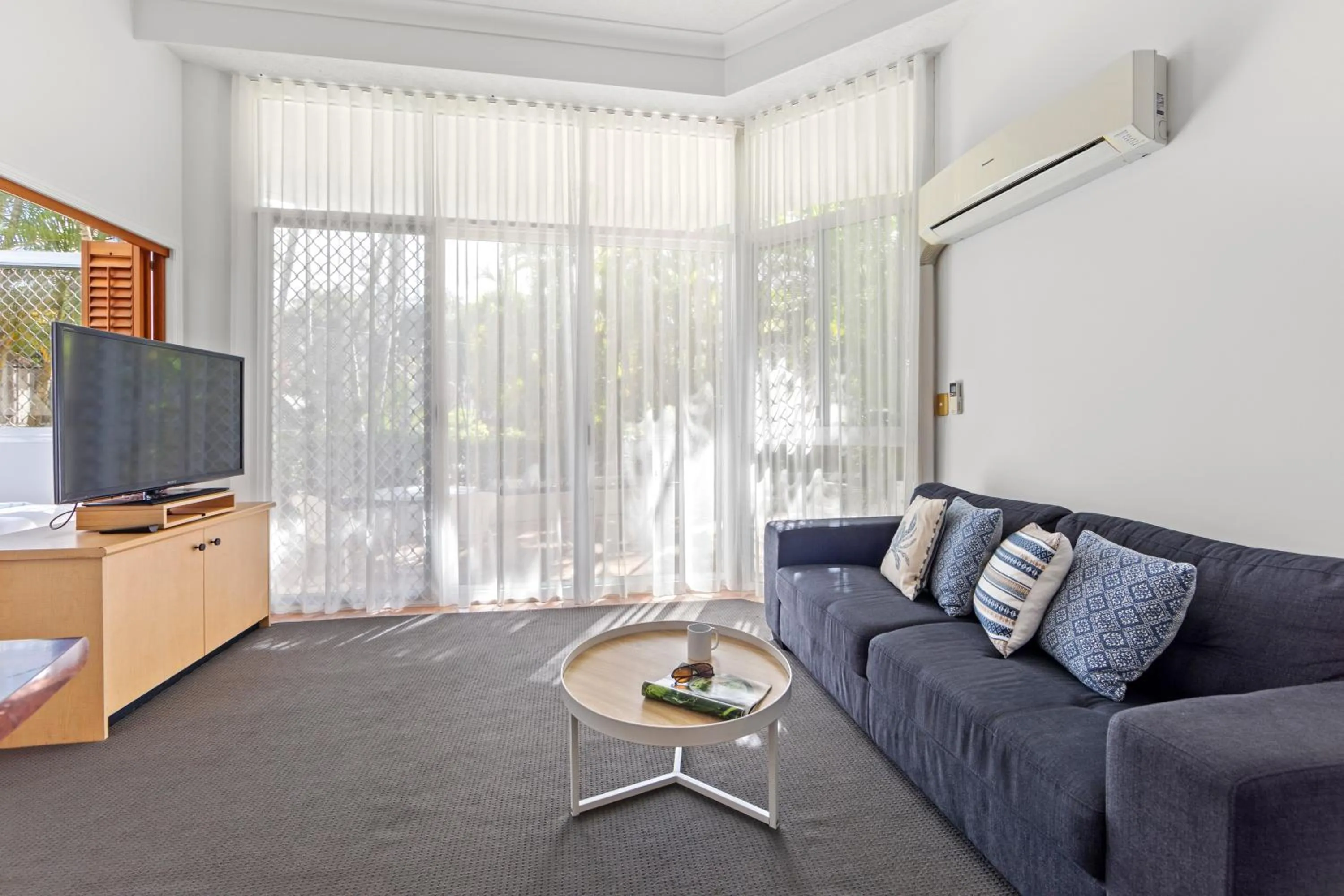 Living room in Surf Parade Resort
