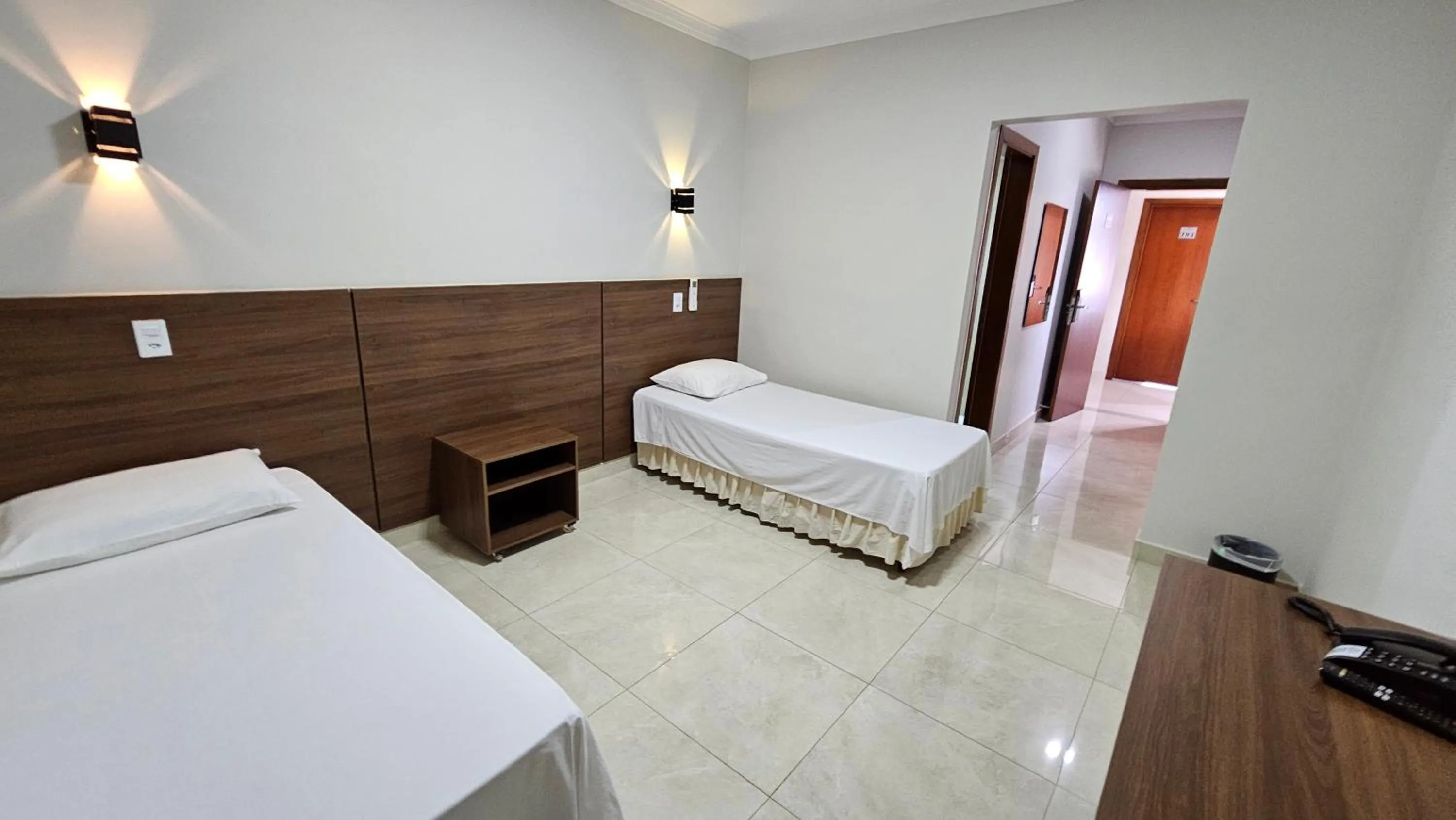 Photo of the whole room, Bed in Firenze Hotel Votuporanga