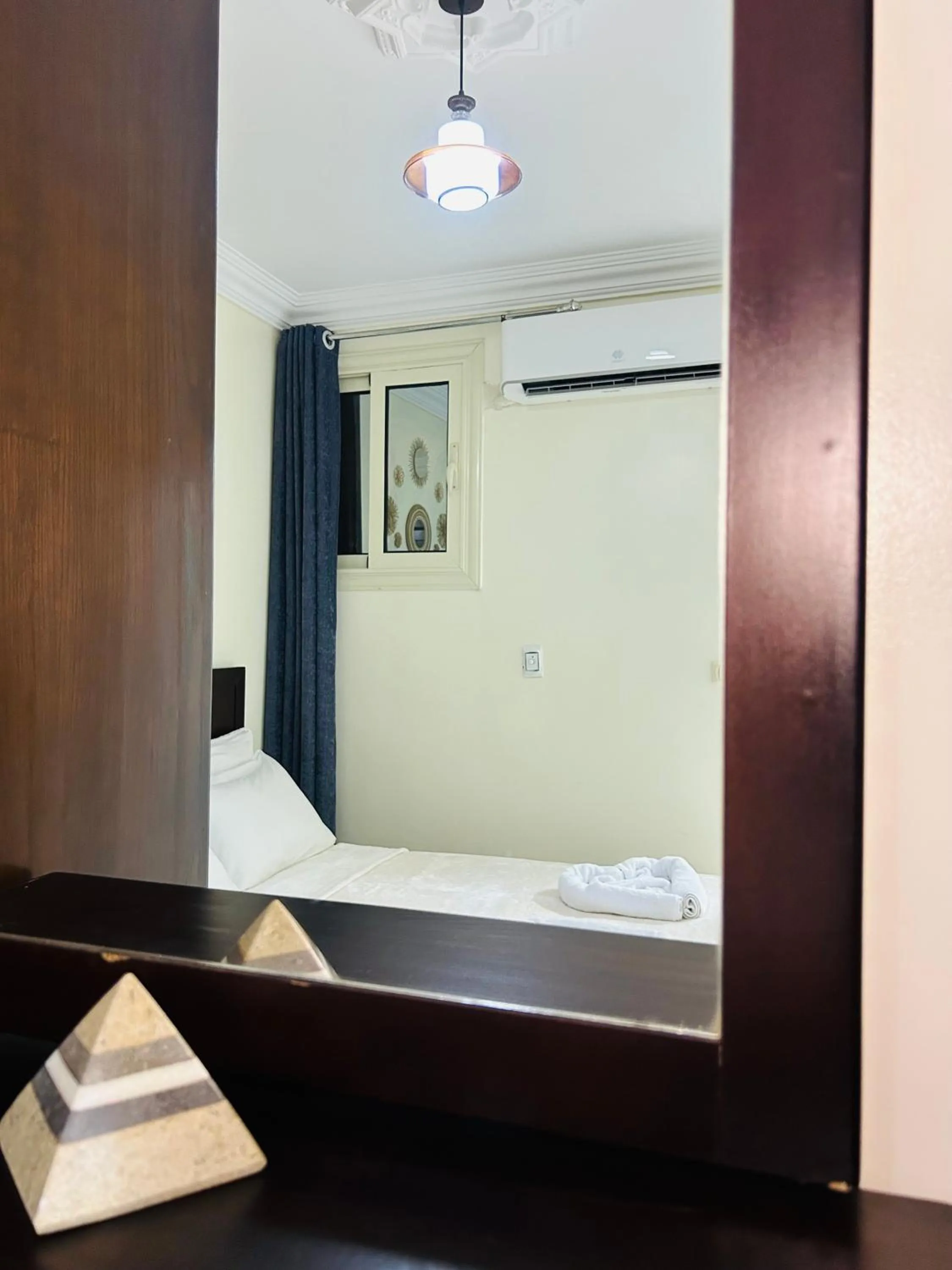 Bed in Giza Pyramids View Guest House