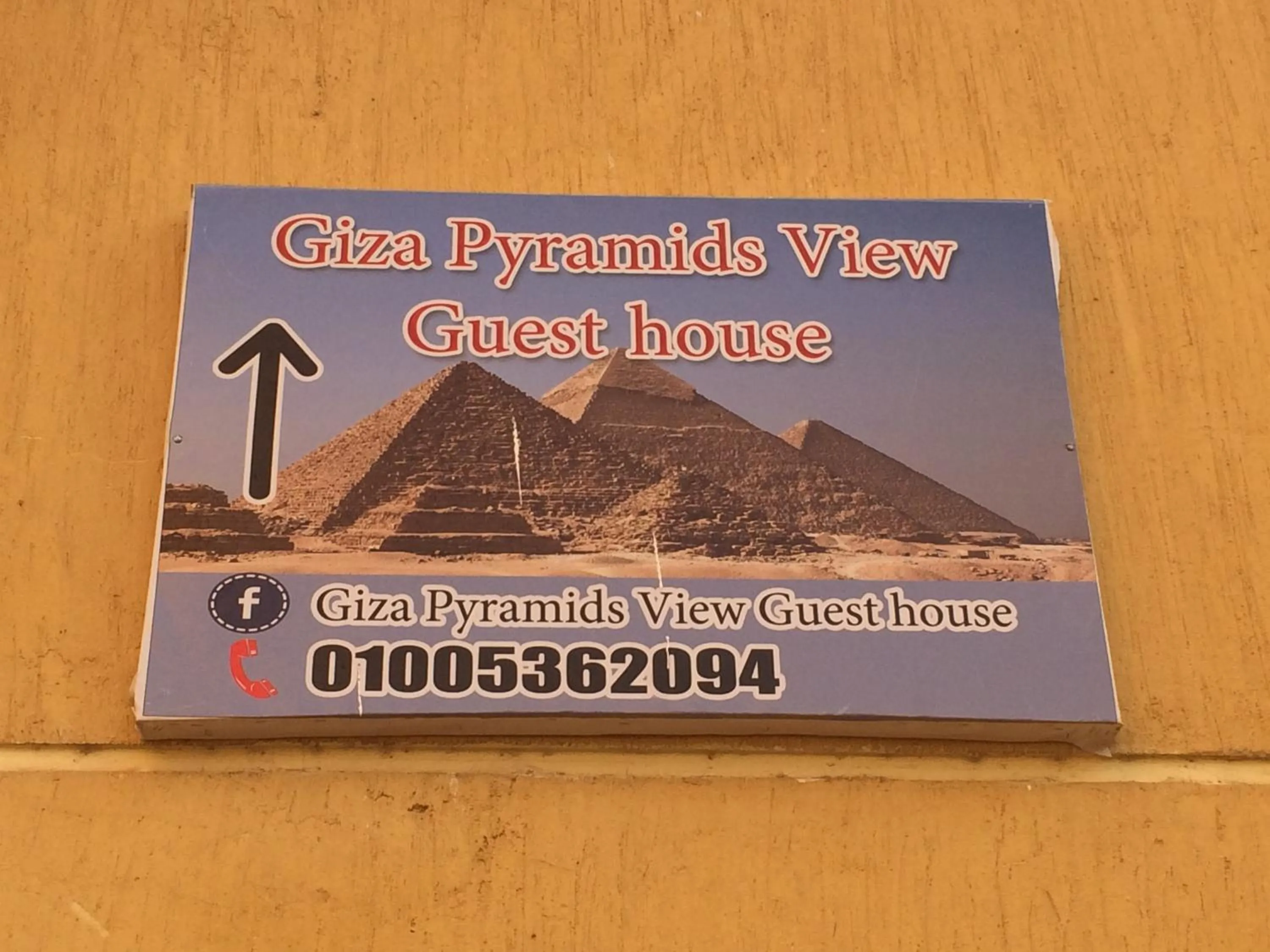 Facade/entrance in Giza Pyramids View Guest House