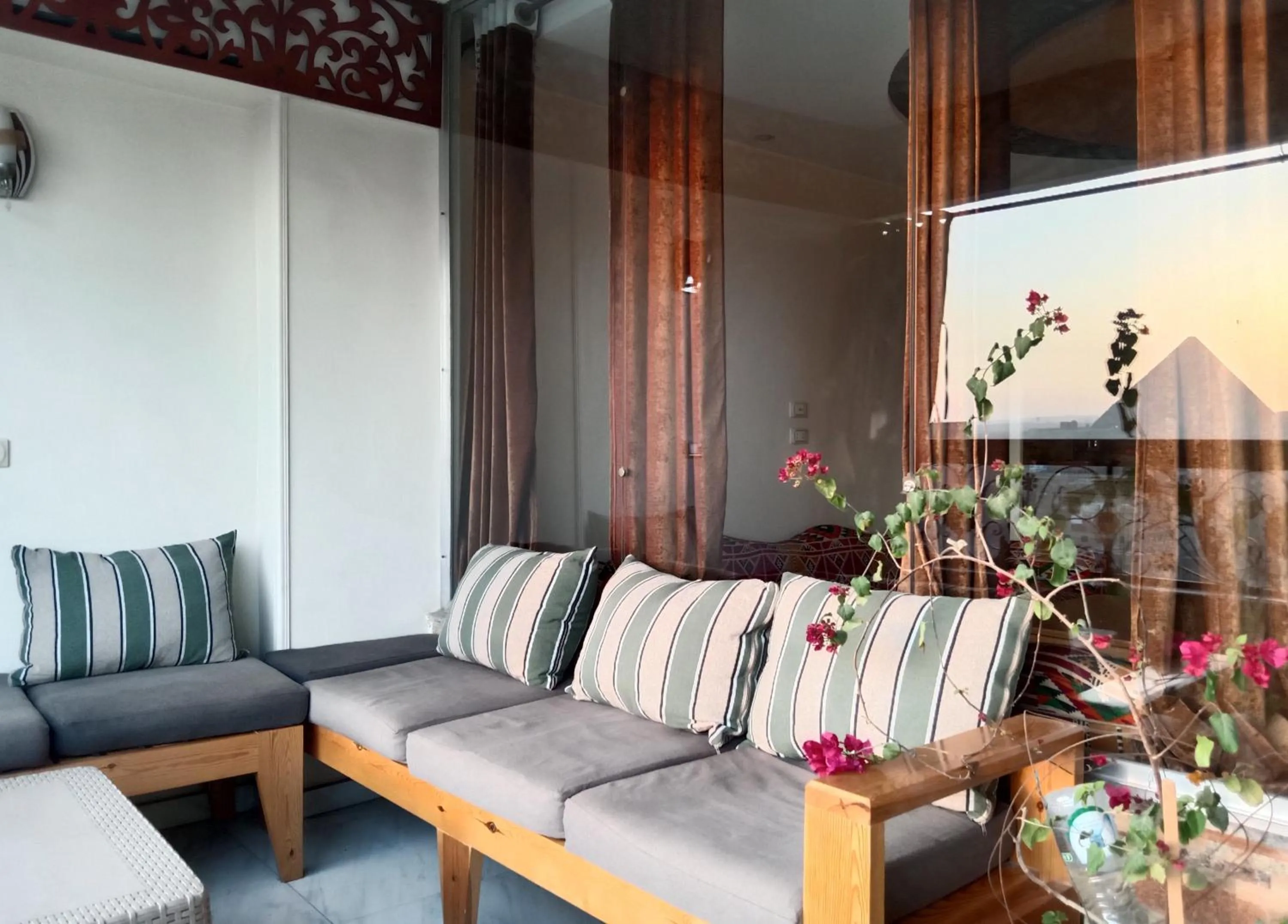 Balcony/Terrace in Giza Pyramids View Guest House