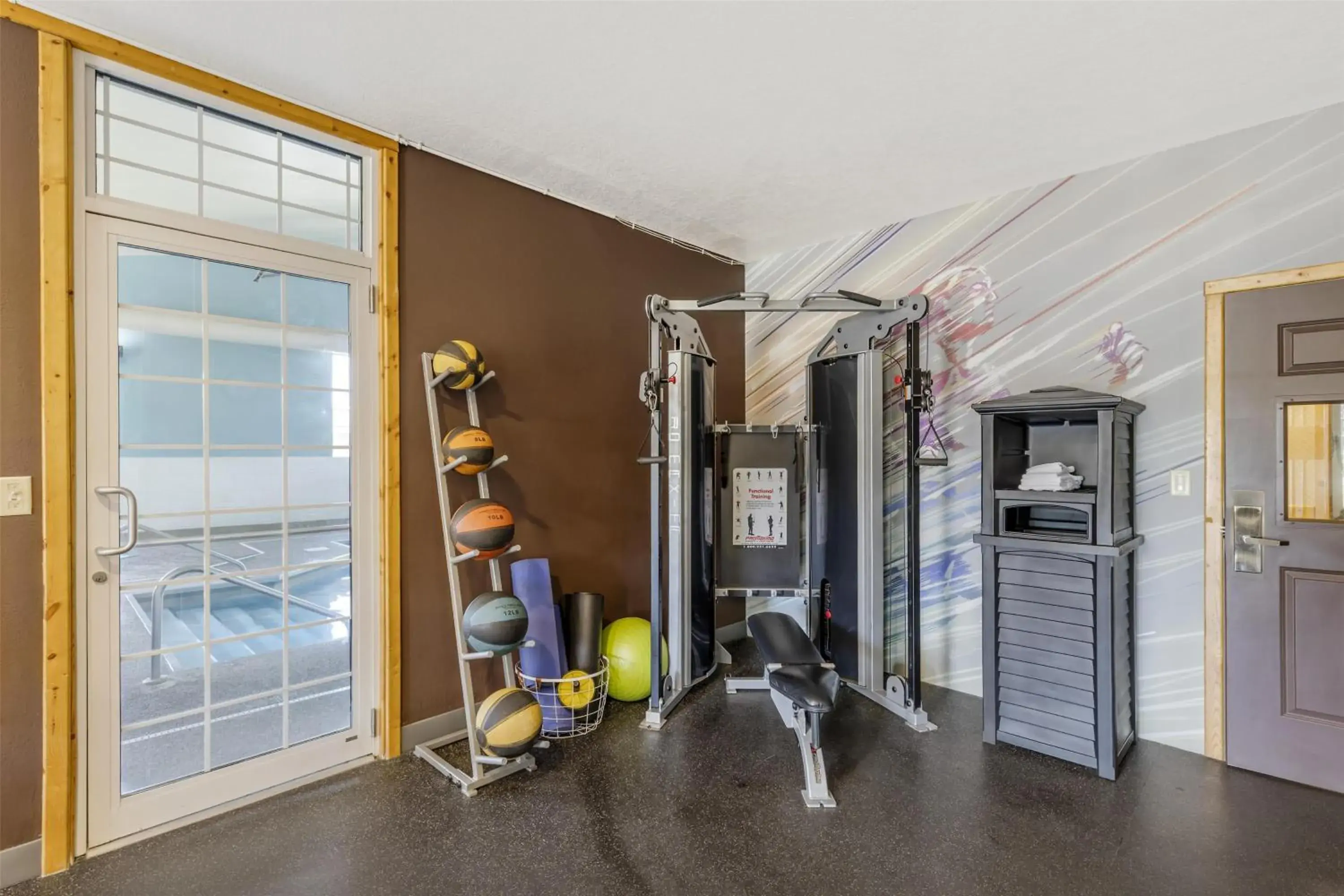 Fitness centre/facilities in Best Western Plus Riverfront Hotel and Suites Fitness centre/facilities in Best Western Plus Riverfront Hotel and Suites