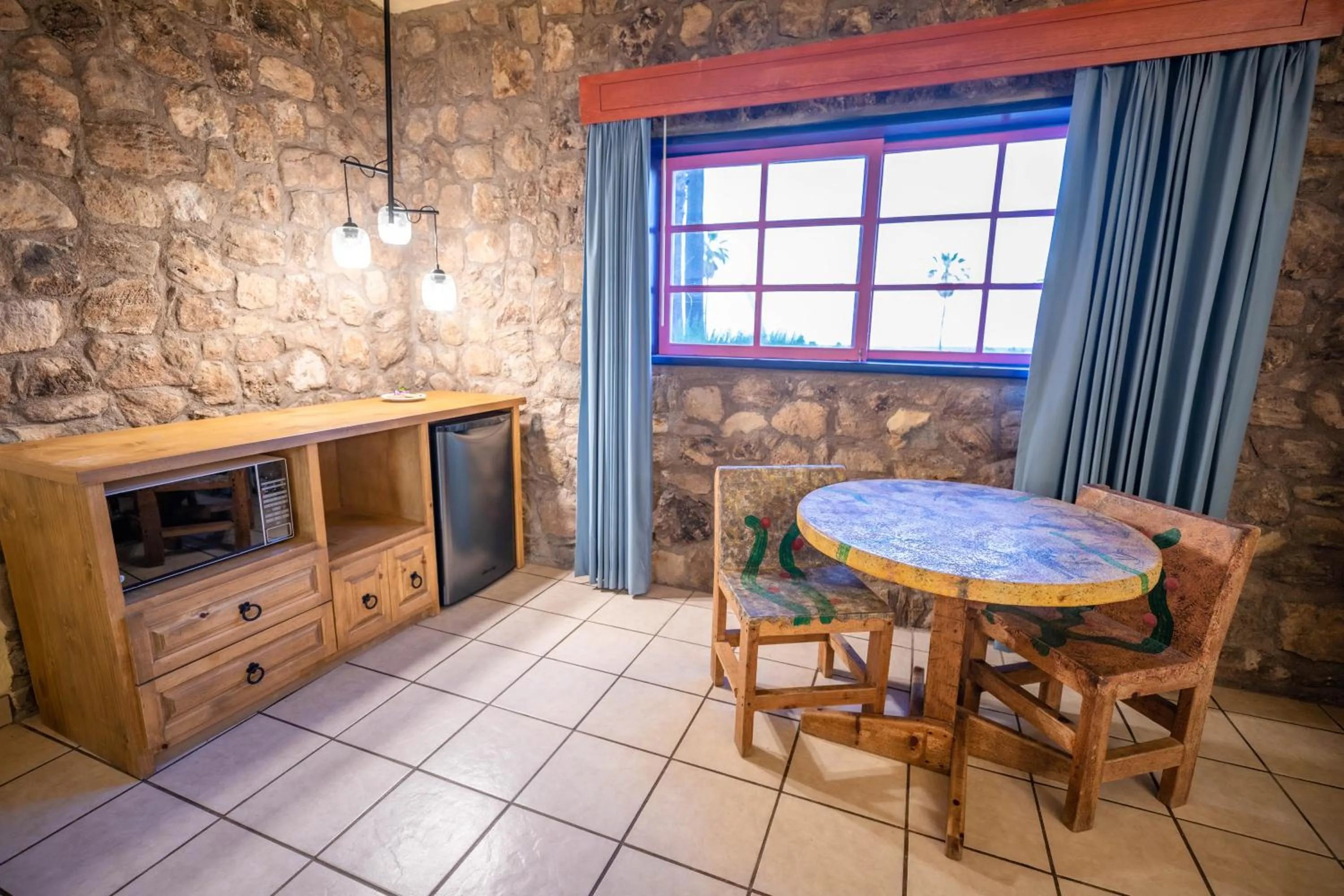 Seating area in Hotel Oasis